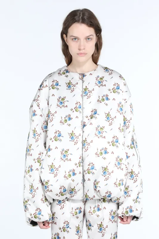 Bomber imbottito con stampa a fiori sold by No. 21