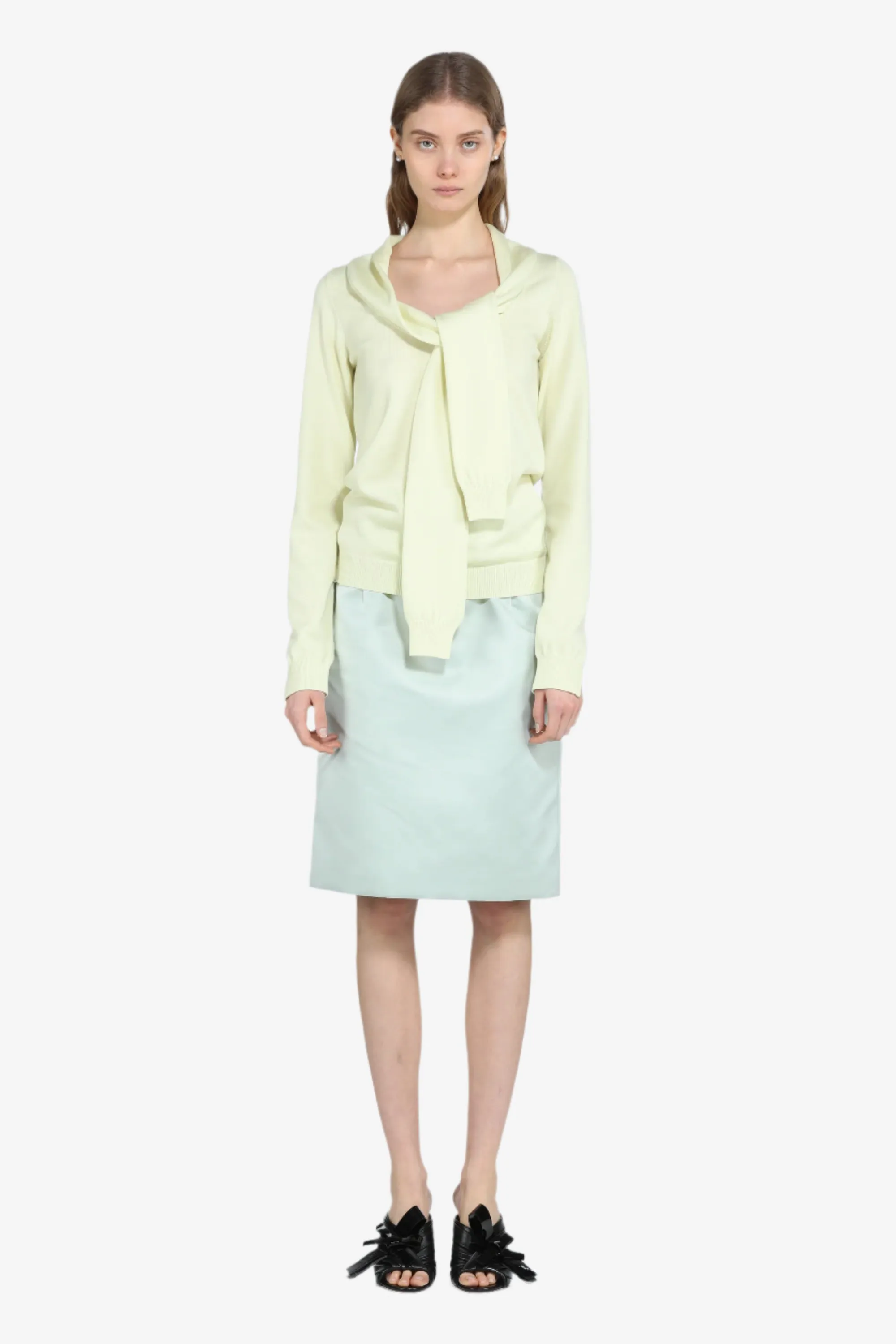 Gonna tubino in raso sold by No. 21 product image thumbnail 4