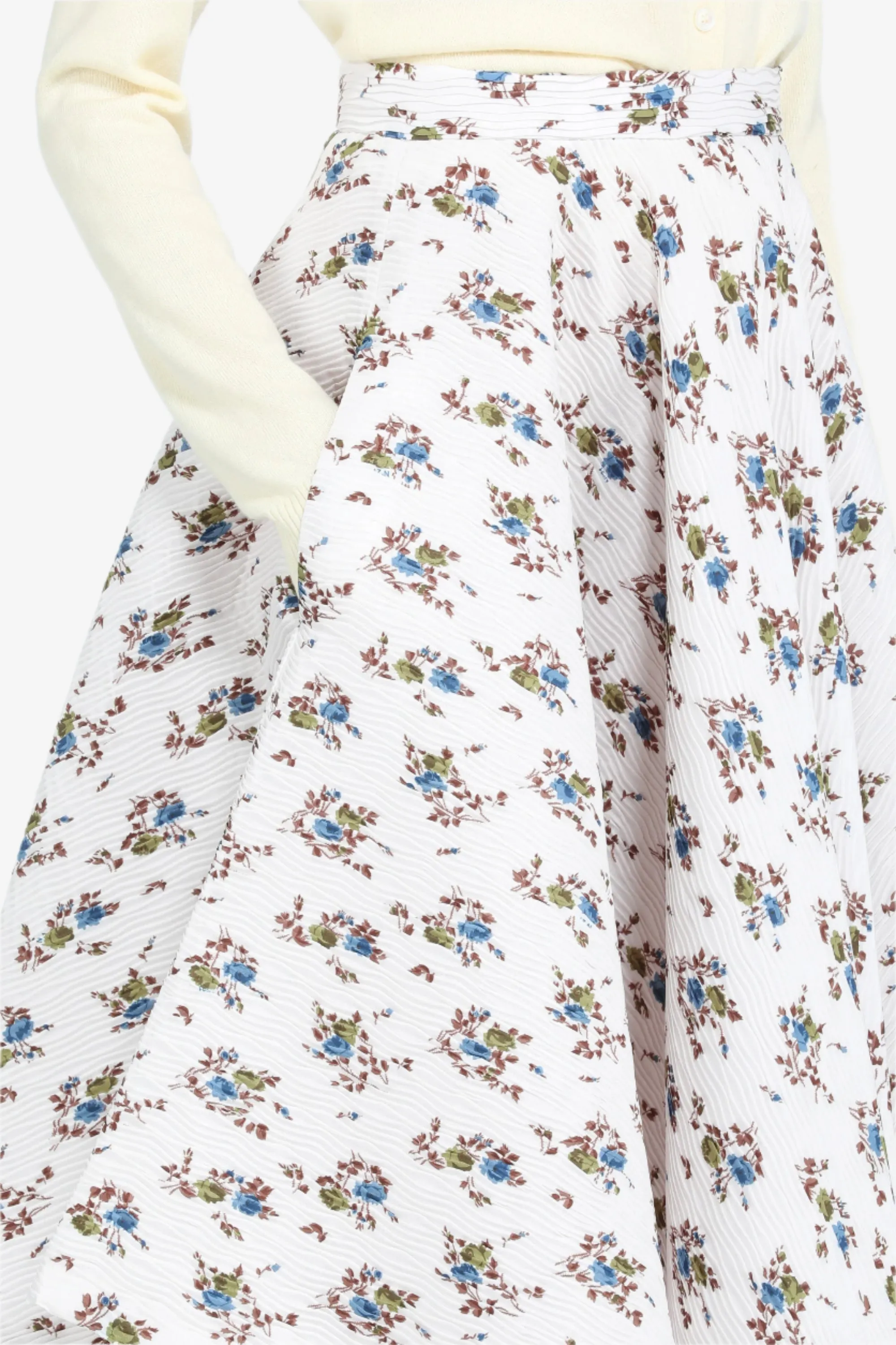 Gonna a ruota con stampa a fiori sold by No. 21 product image thumbnail 5