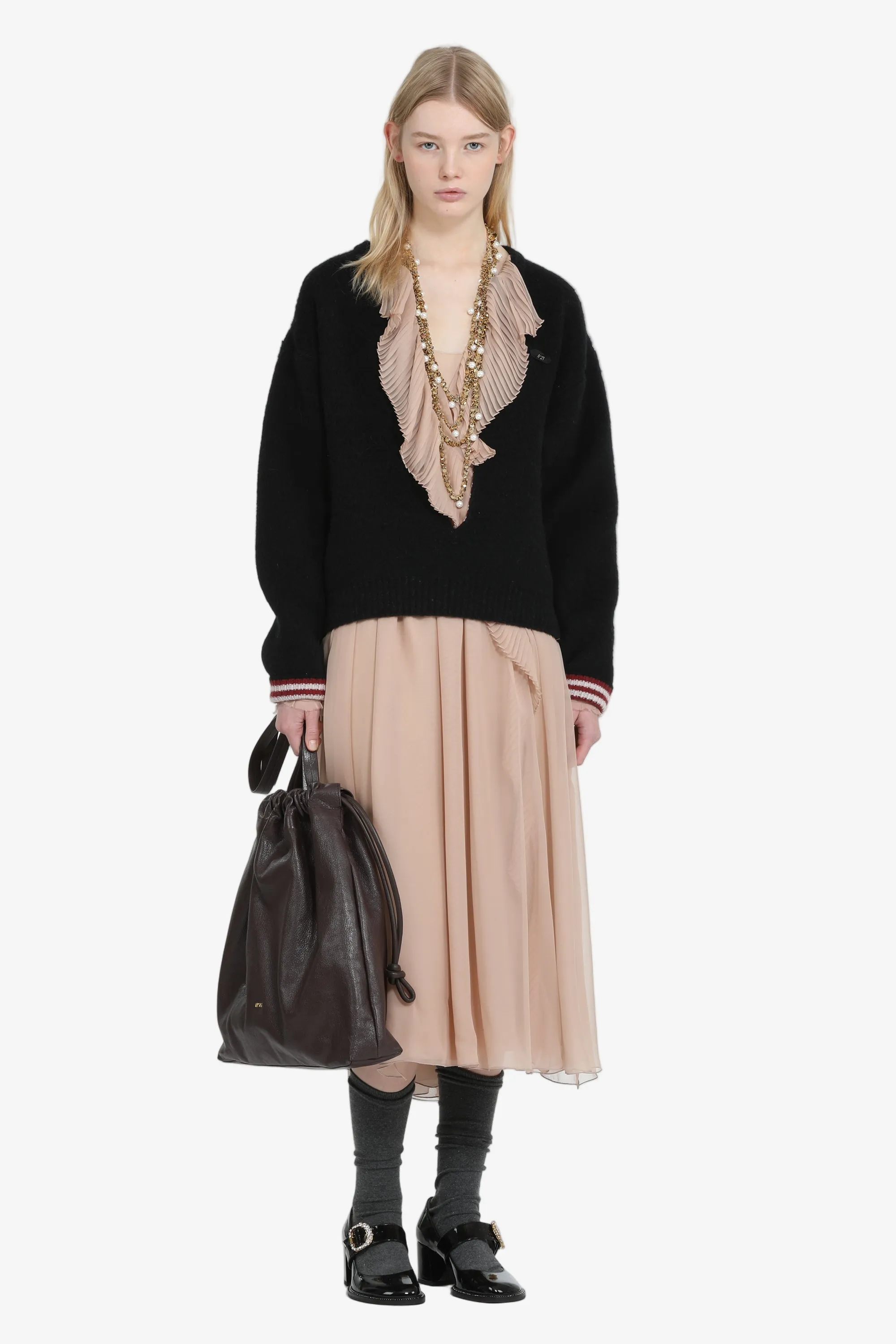 Maglia con scollo profondo sold by No. 21 product image thumbnail 4