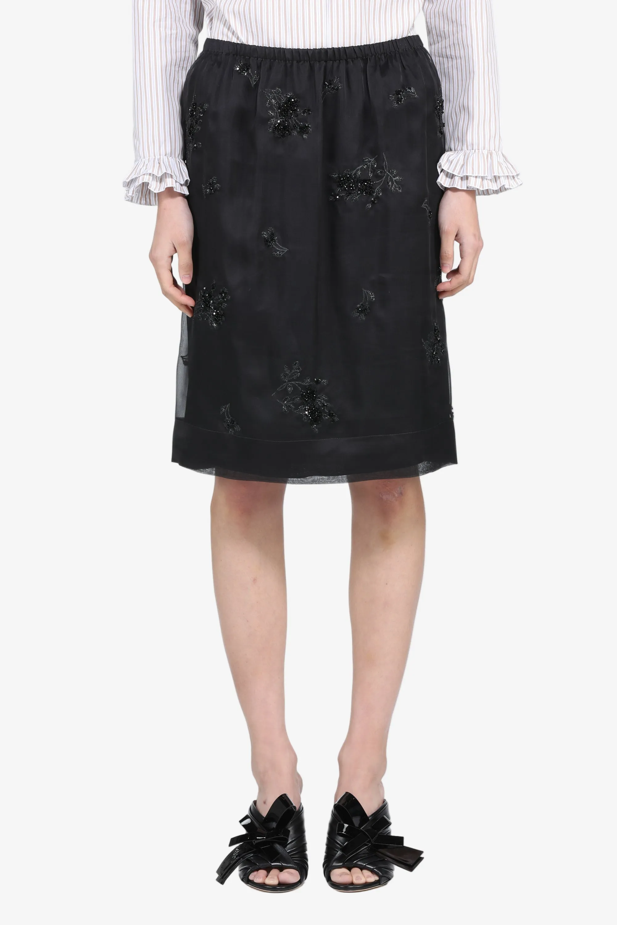 Gonna midi con ricami sold by No. 21