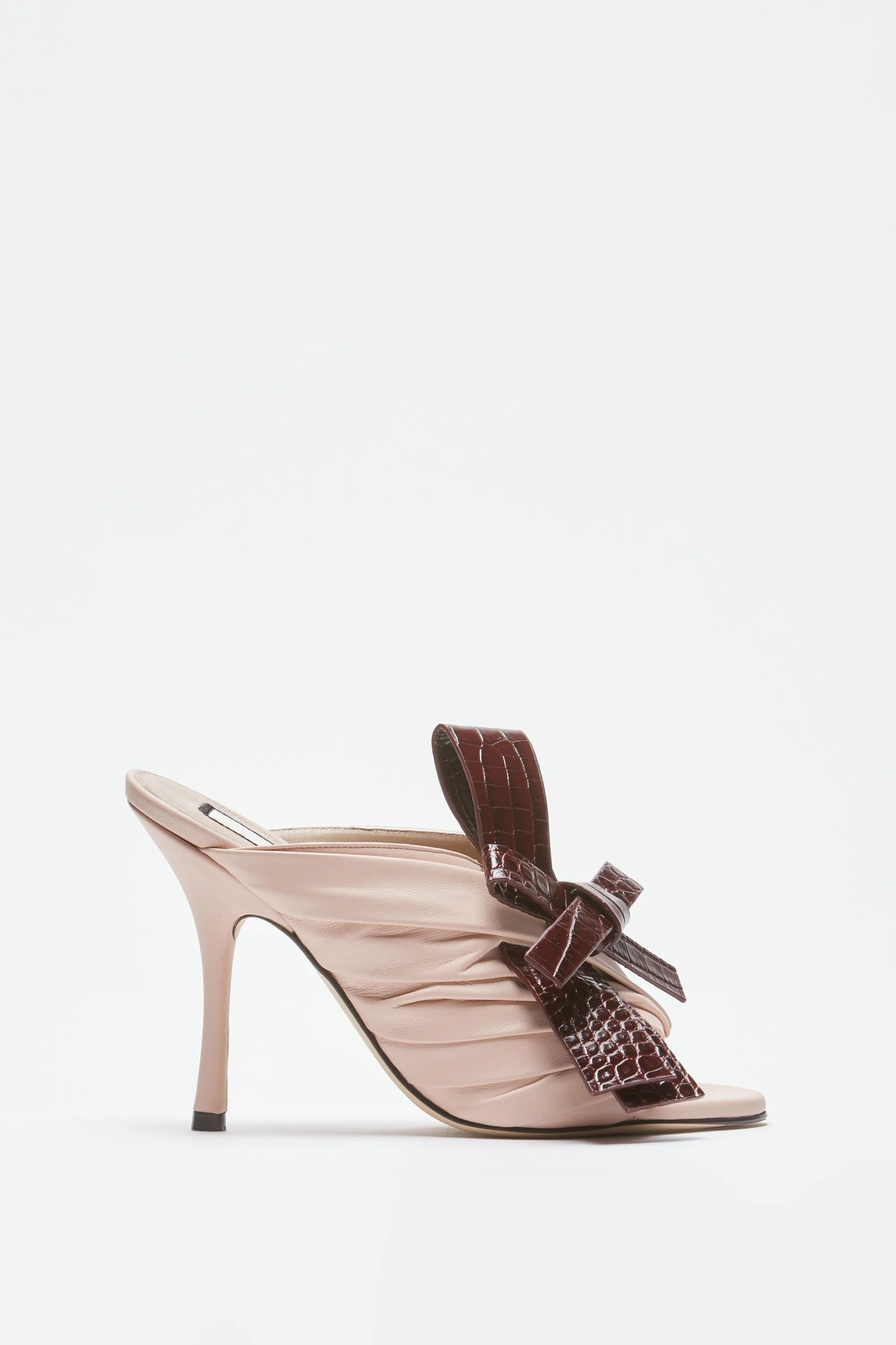Mules tacco alto con fiocco sold by No. 21