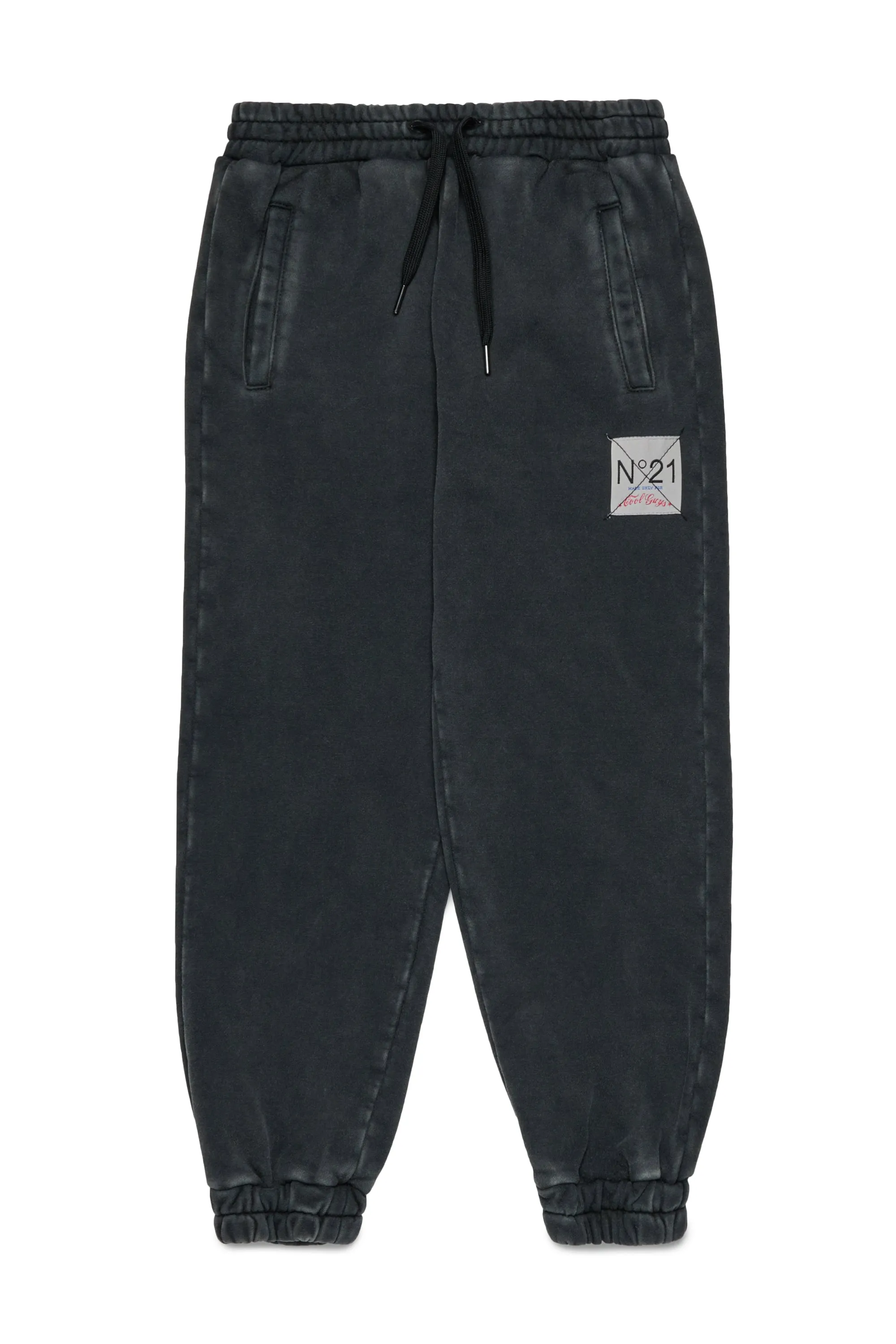 Pantaloni jogger in felpa effetto vissuto sold by No. 21