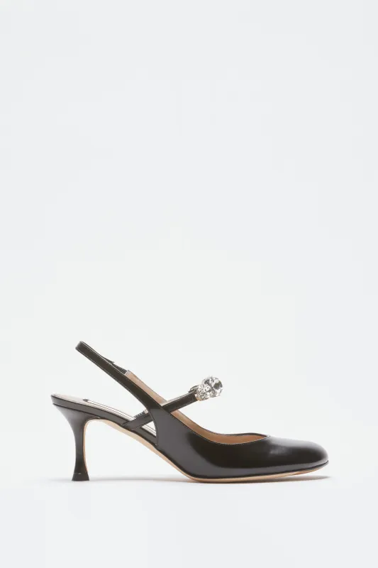 Slingback Mary Jane in vernice sold by No. 21
