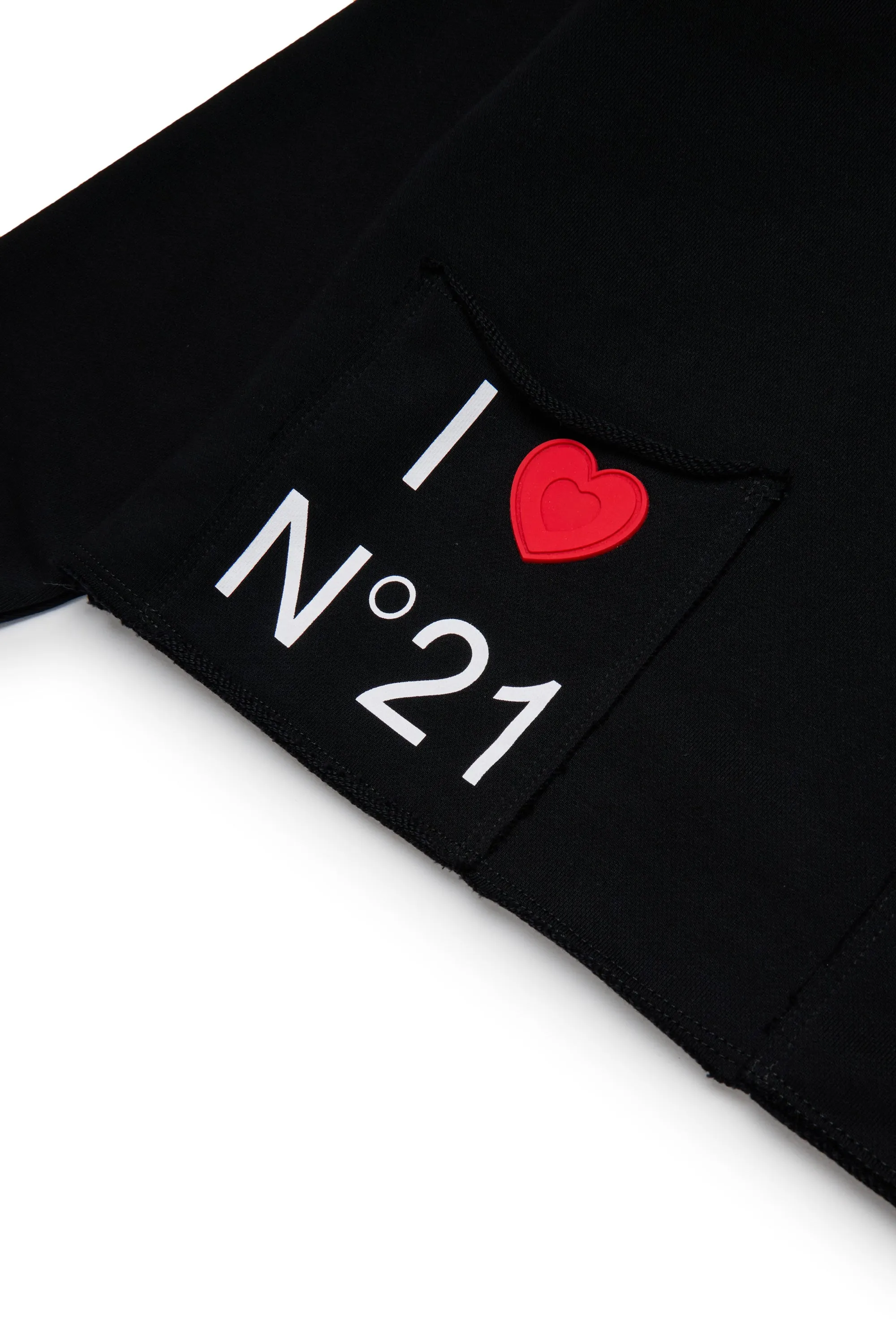 Felpa a zip con stampa I Love N°21 sold by No. 21 product image thumbnail 4