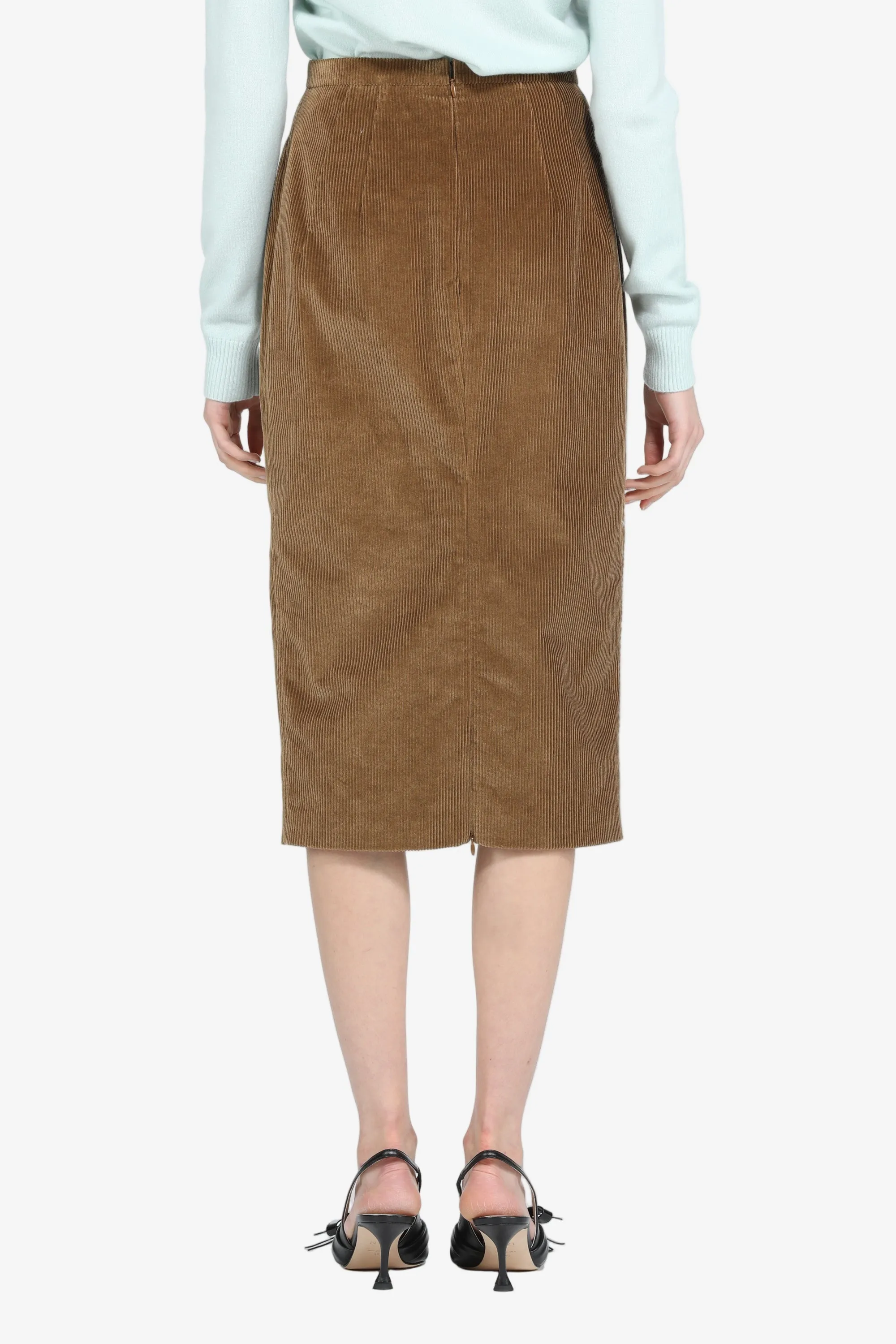 Gonna tubino in velluto sold by No. 21 product image thumbnail 2