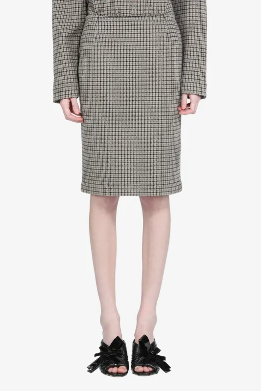 Gonna tubino stampa quadretti sold by No. 21