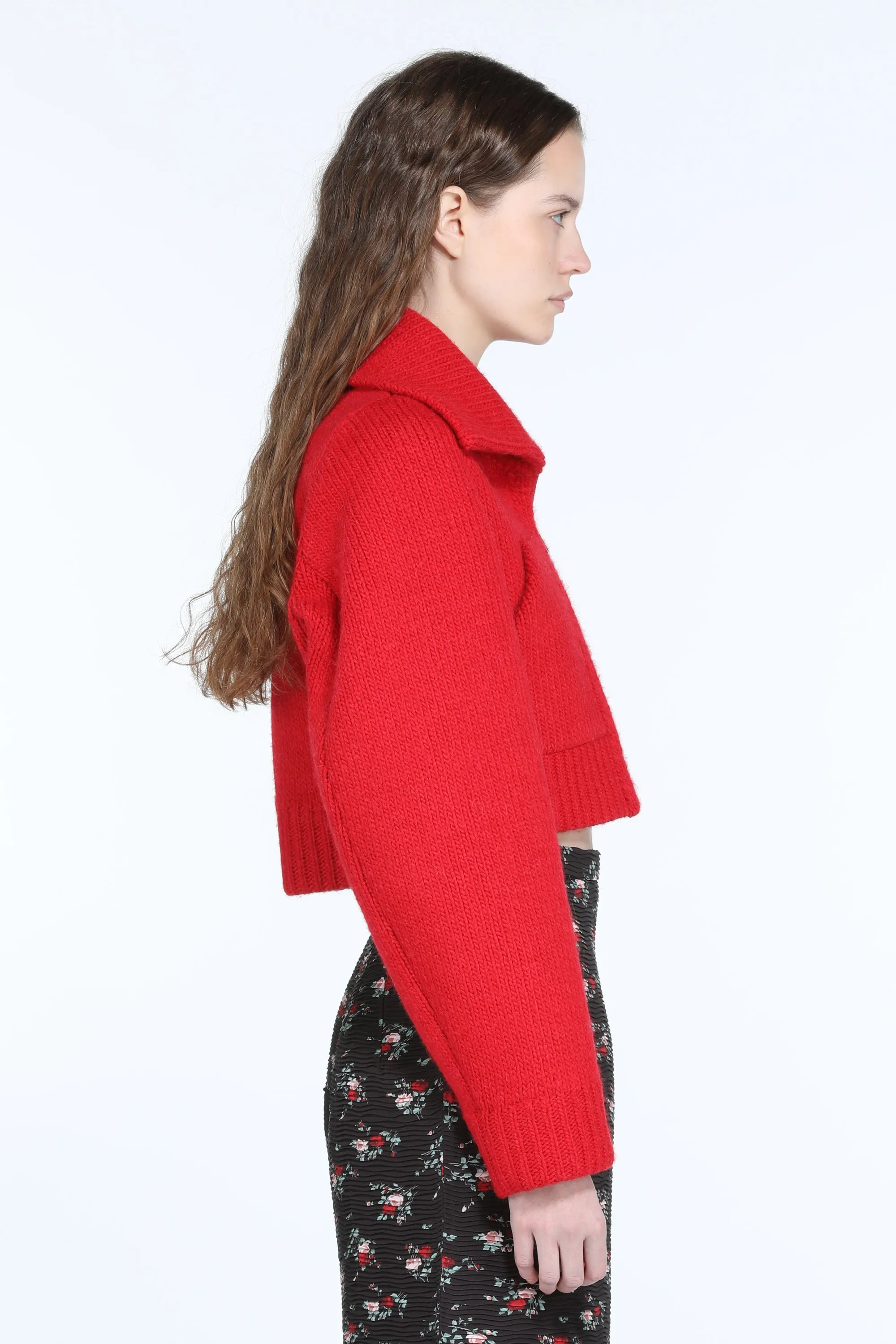 Cardigan con zip cropped sold by No. 21 product image thumbnail 3