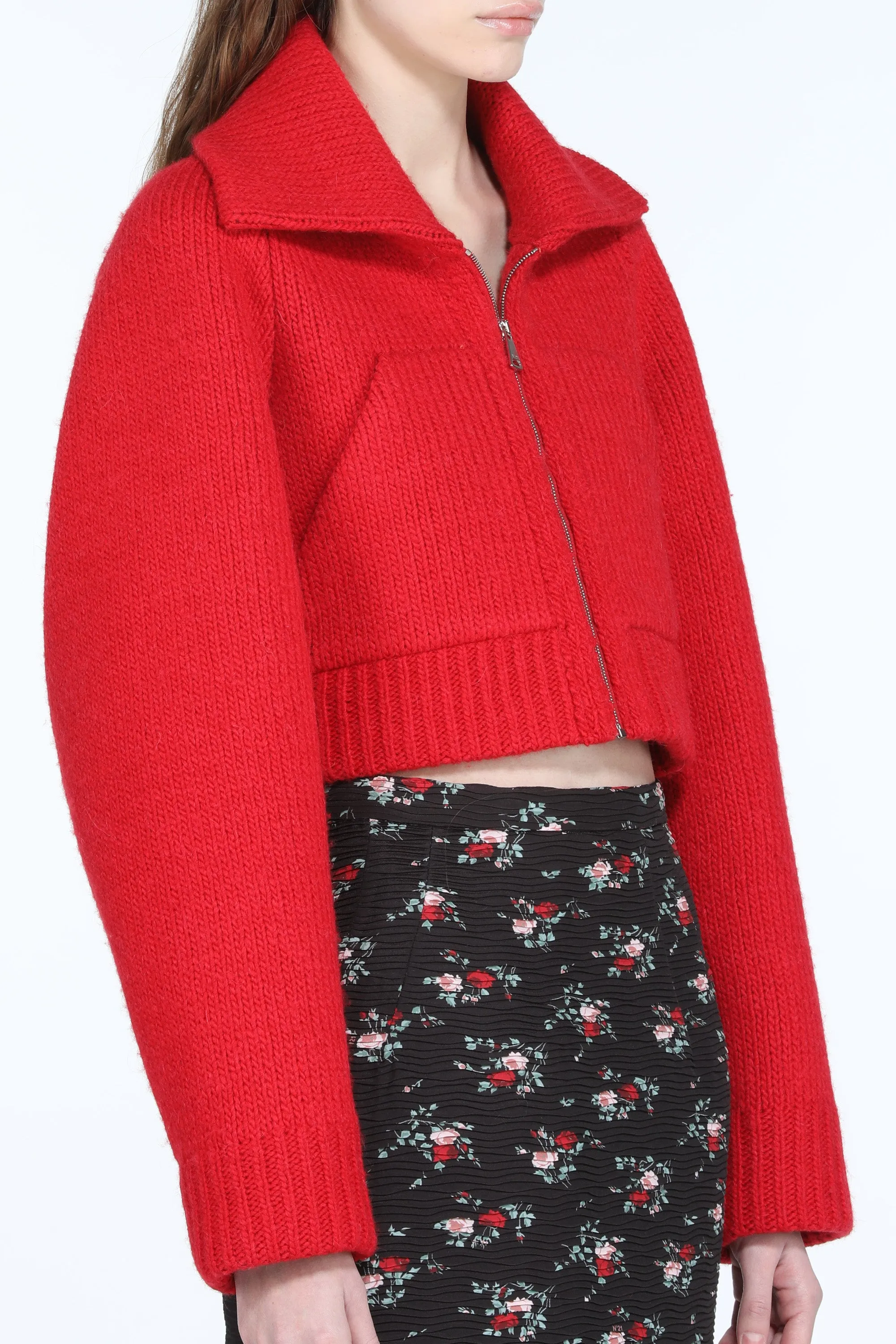 Cardigan con zip cropped sold by No. 21 product image thumbnail 5