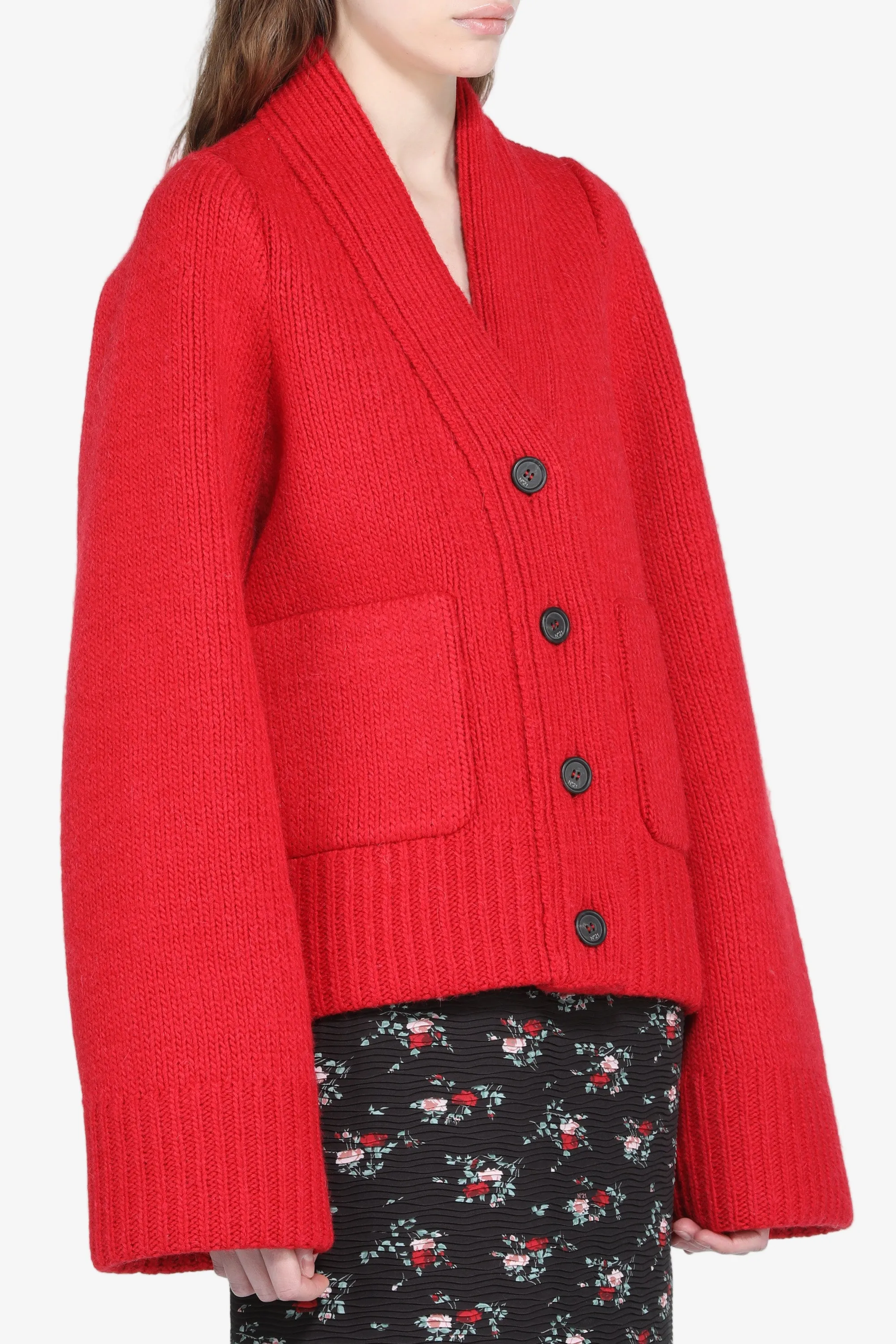 Cardigan over con tasche sold by No. 21 product image thumbnail 5