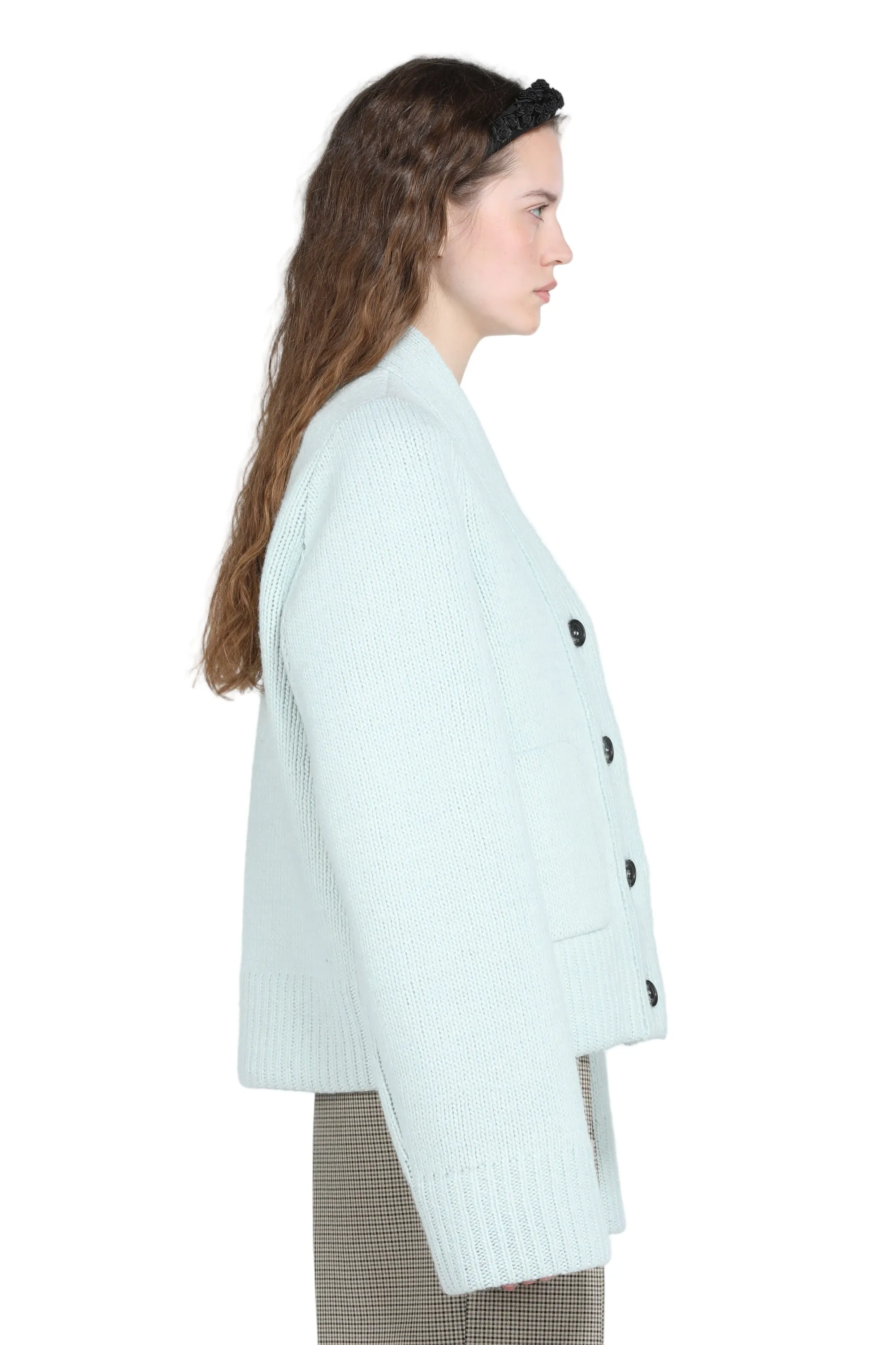 Cardigan over con tasche sold by No. 21 product image thumbnail 3