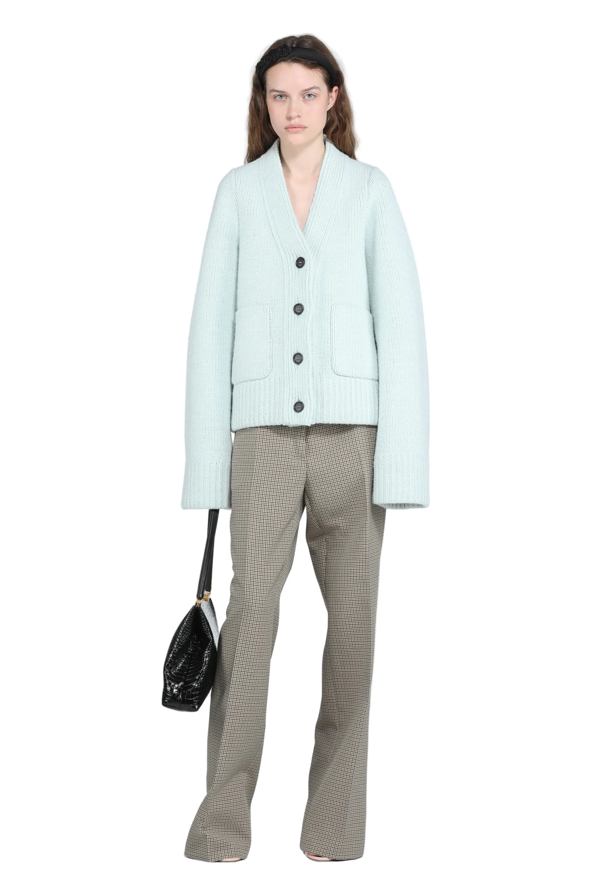 Cardigan over con tasche sold by No. 21 product image thumbnail 4