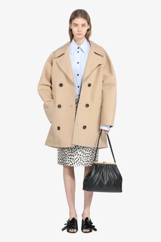 Giacca trench doppio petto sold by No. 21