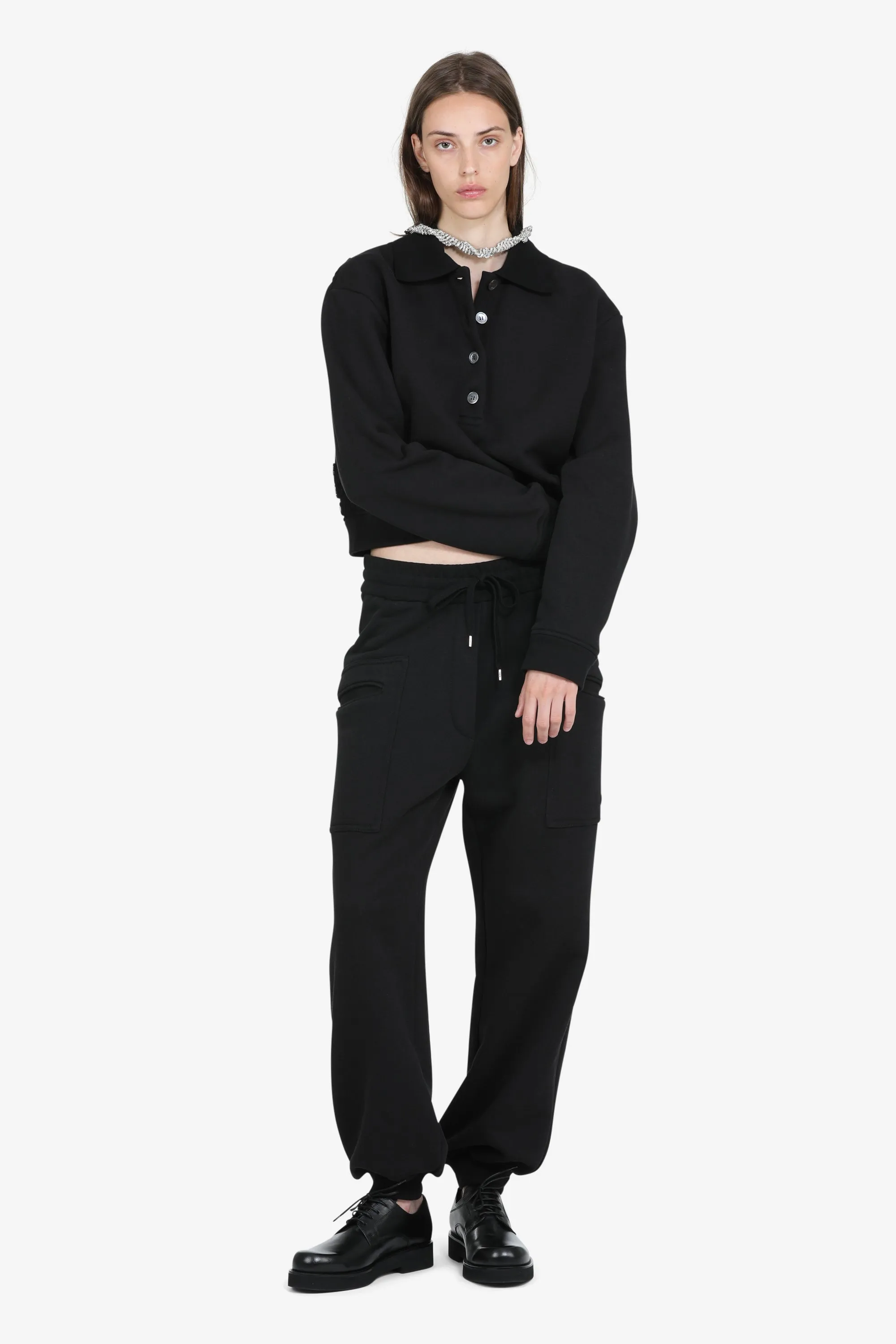 Felpa con colletto e retro in pizzo sold by No. 21 product image thumbnail 2