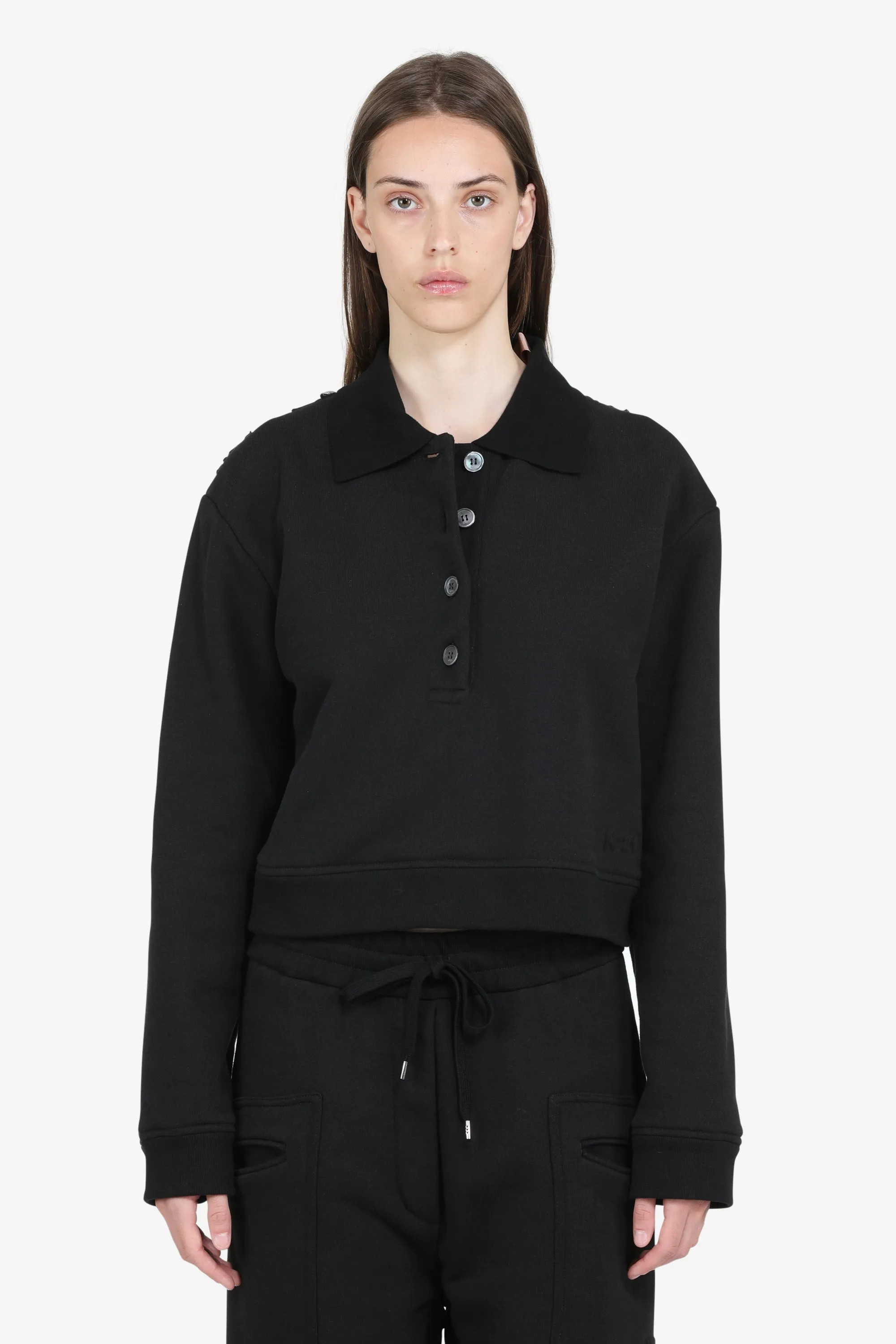 Felpa con colletto e retro in pizzo sold by No. 21