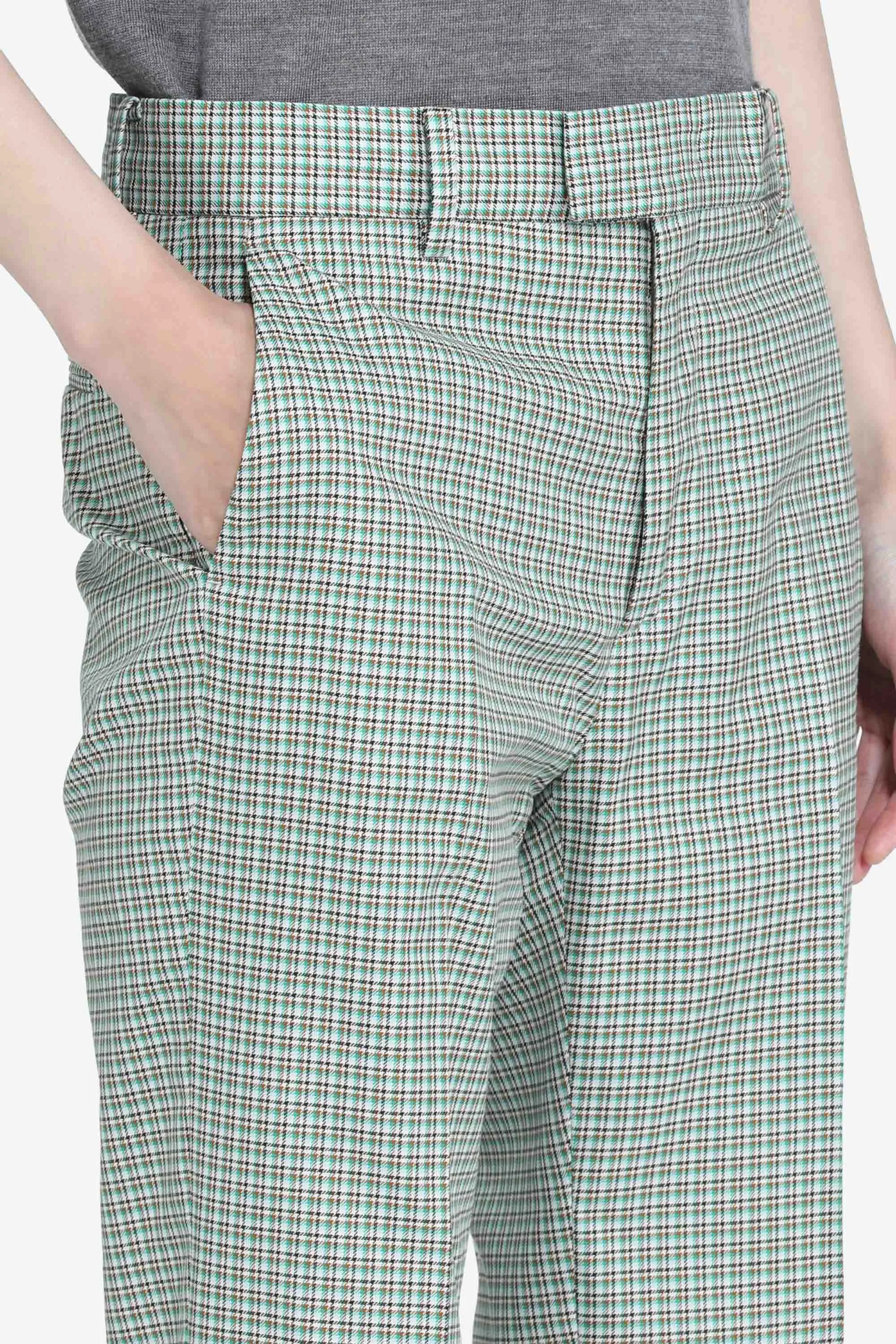 Pantalone dritto con stampa a quadretti sold by No. 21 product image thumbnail 5