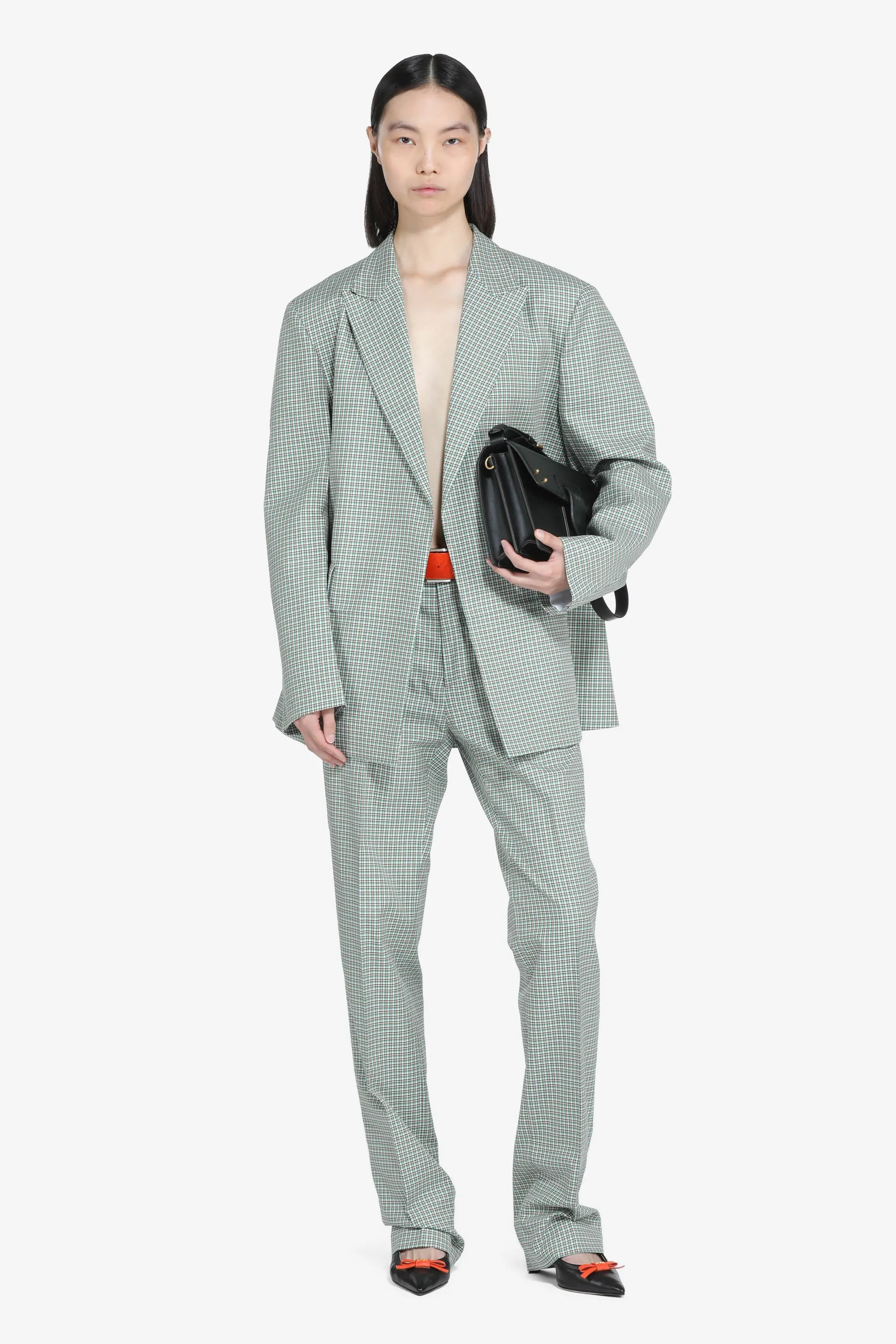 Pantalone dritto con stampa a quadretti sold by No. 21 product image thumbnail 2