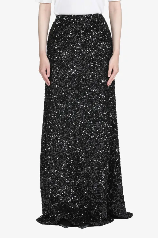 Gonna lunga con paillettes sold by No. 21