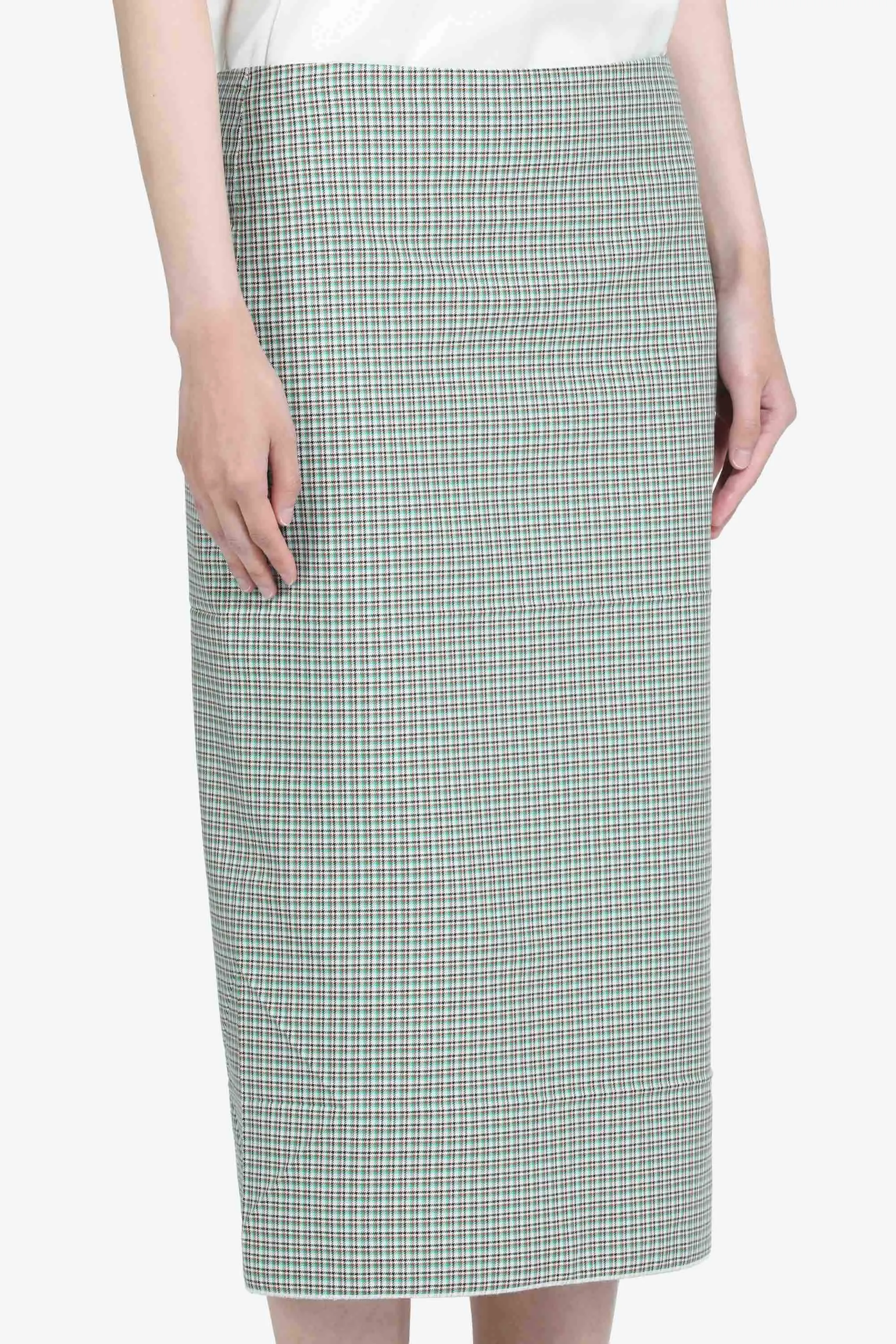 Gonna a tubino con stampa a quadretti sold by No. 21 product image thumbnail 5