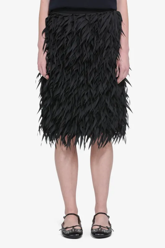 Gonna midi con frange sold by No. 21