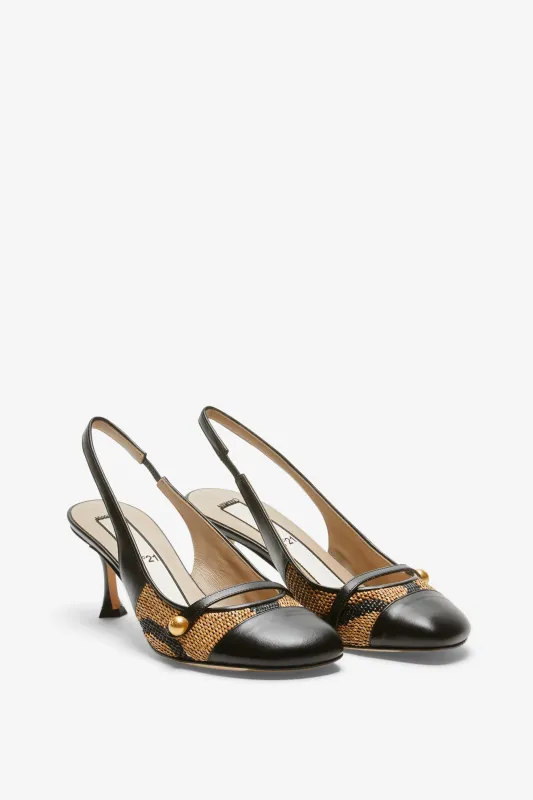 Slingabck punta tonda bicolore sold by No. 21