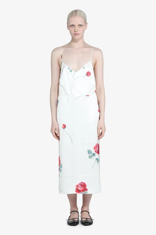 Slip dress con stampa a fiori sold by No. 21