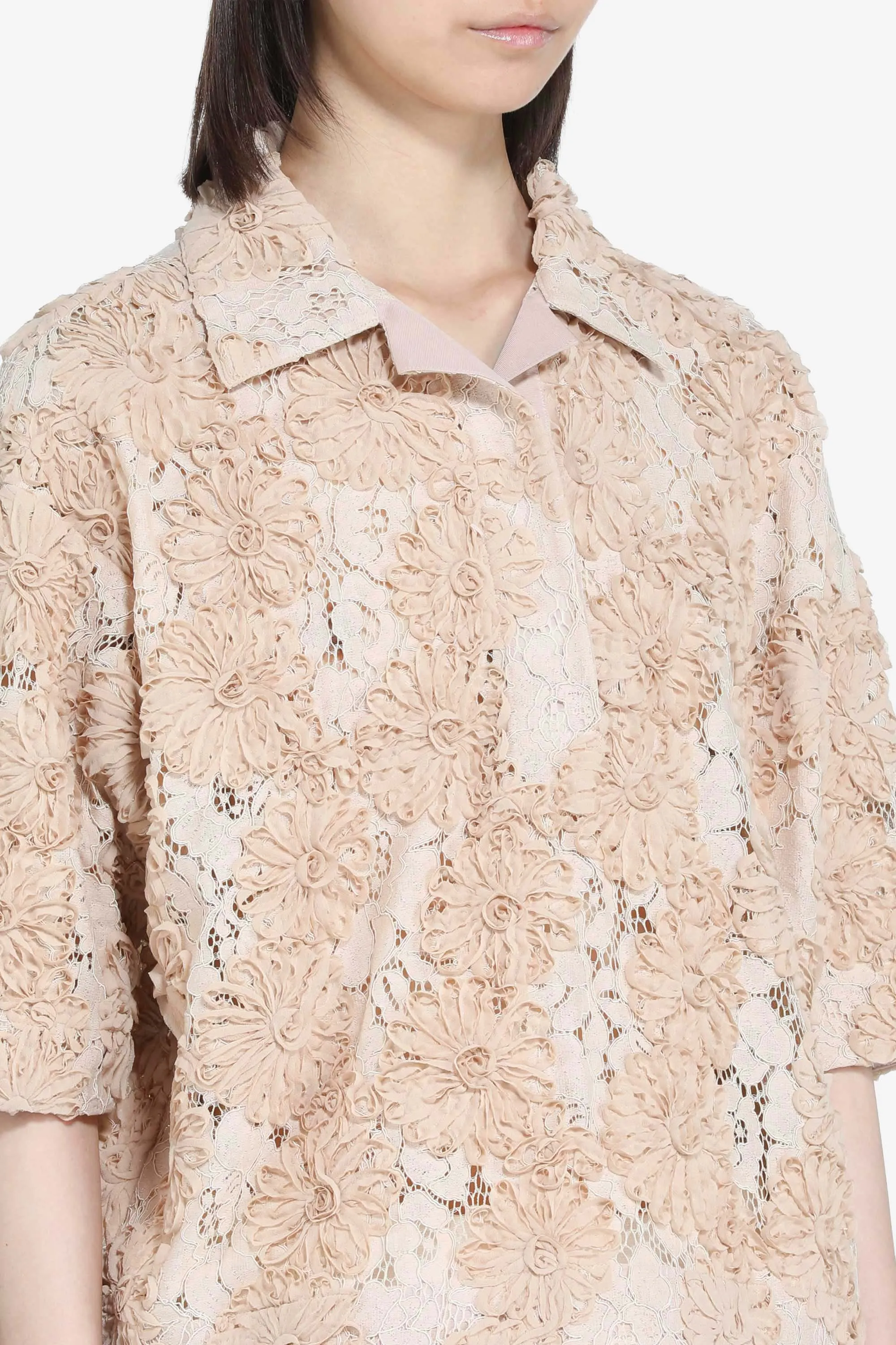 Polo boxy in pizzo sold by No. 21 product image thumbnail 5