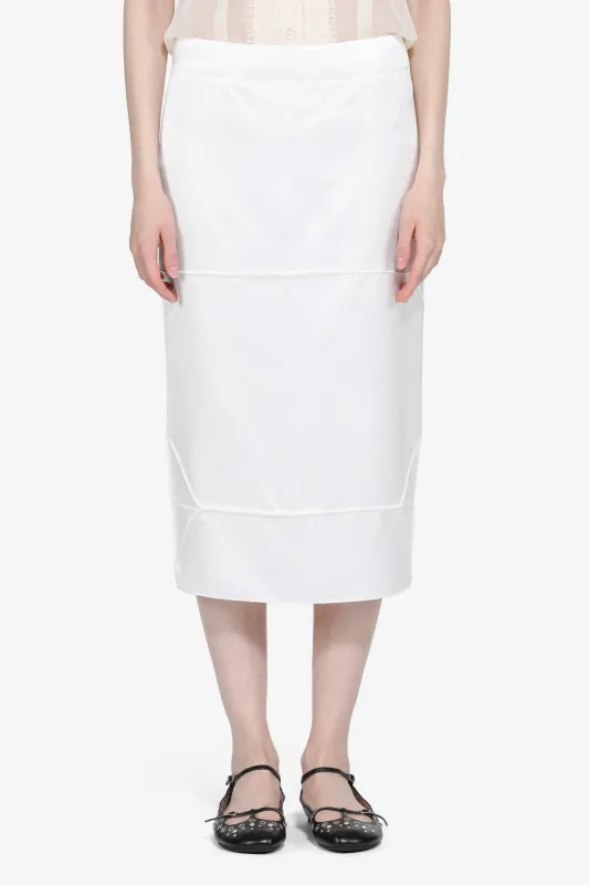 Gonna a tubino in raso sold by No. 21