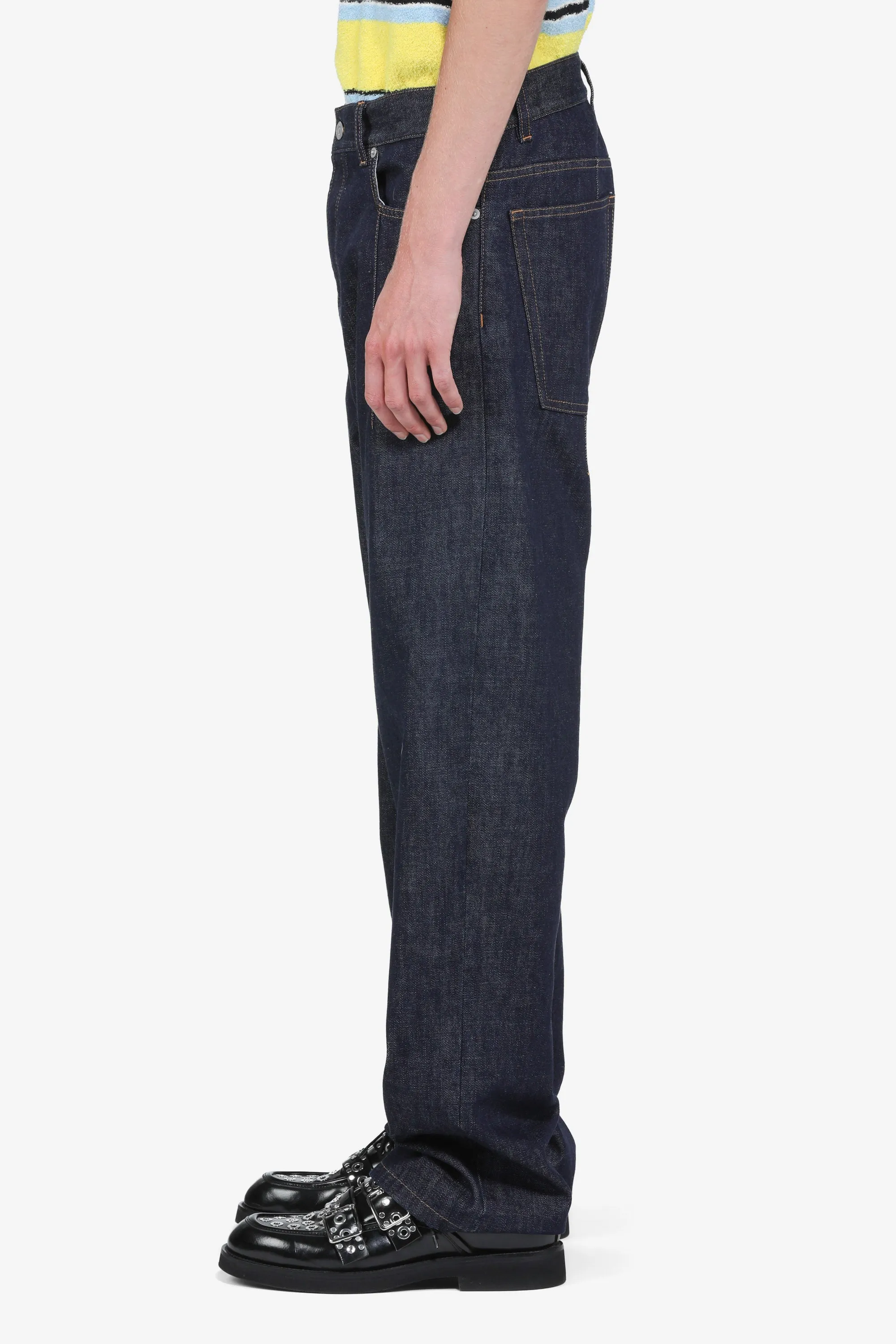 Pantaloni 5 tasche in denim sold by No. 21 product image thumbnail 4