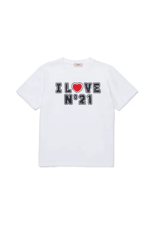 T-Shirt maniche corte "I love N°21" sold by No. 21