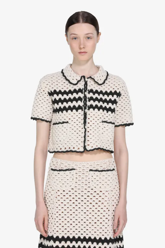 Cardigan all'uncinetto sold by No. 21