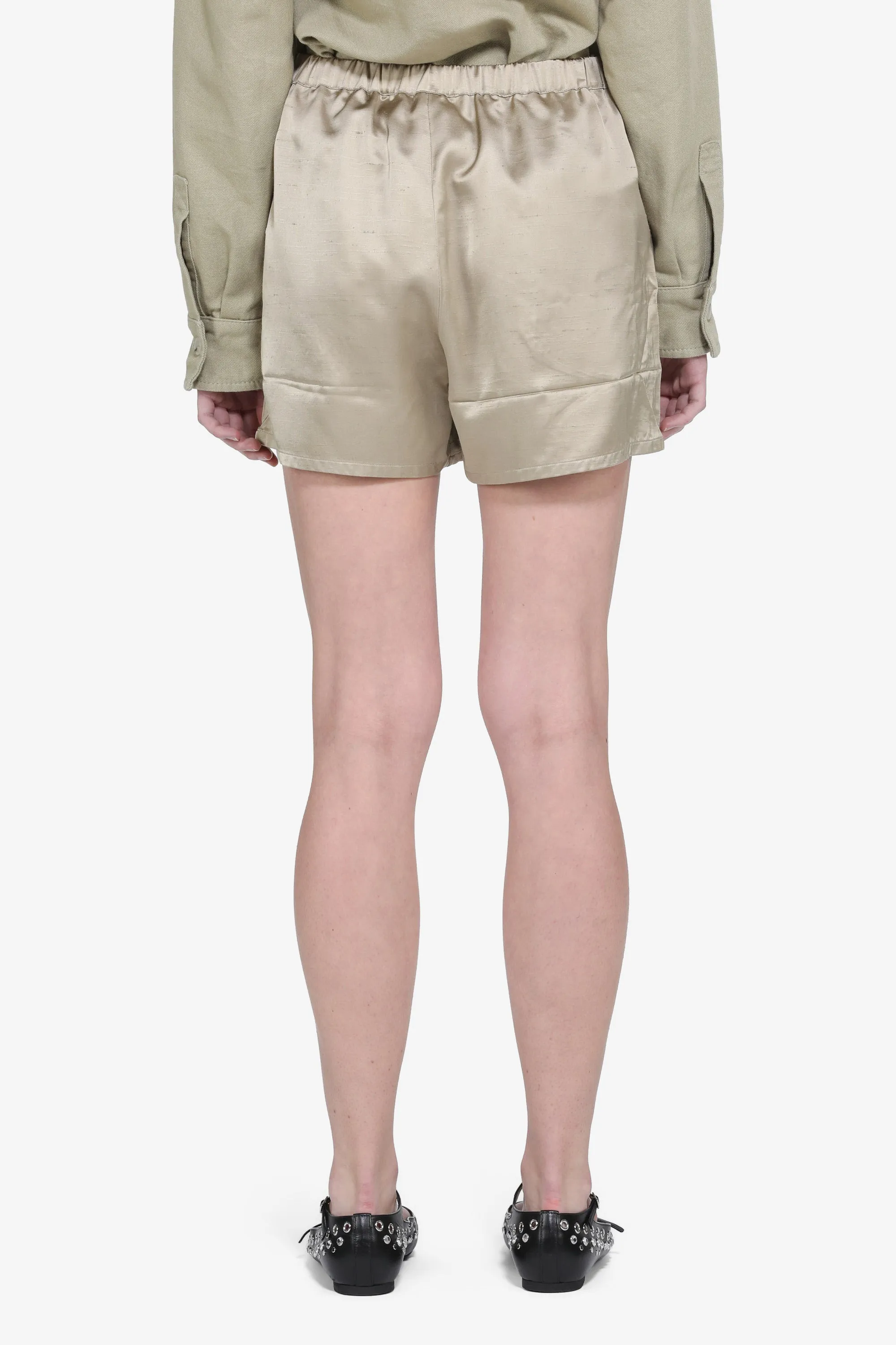 Shorts in shantung sold by No. 21 product image thumbnail 3