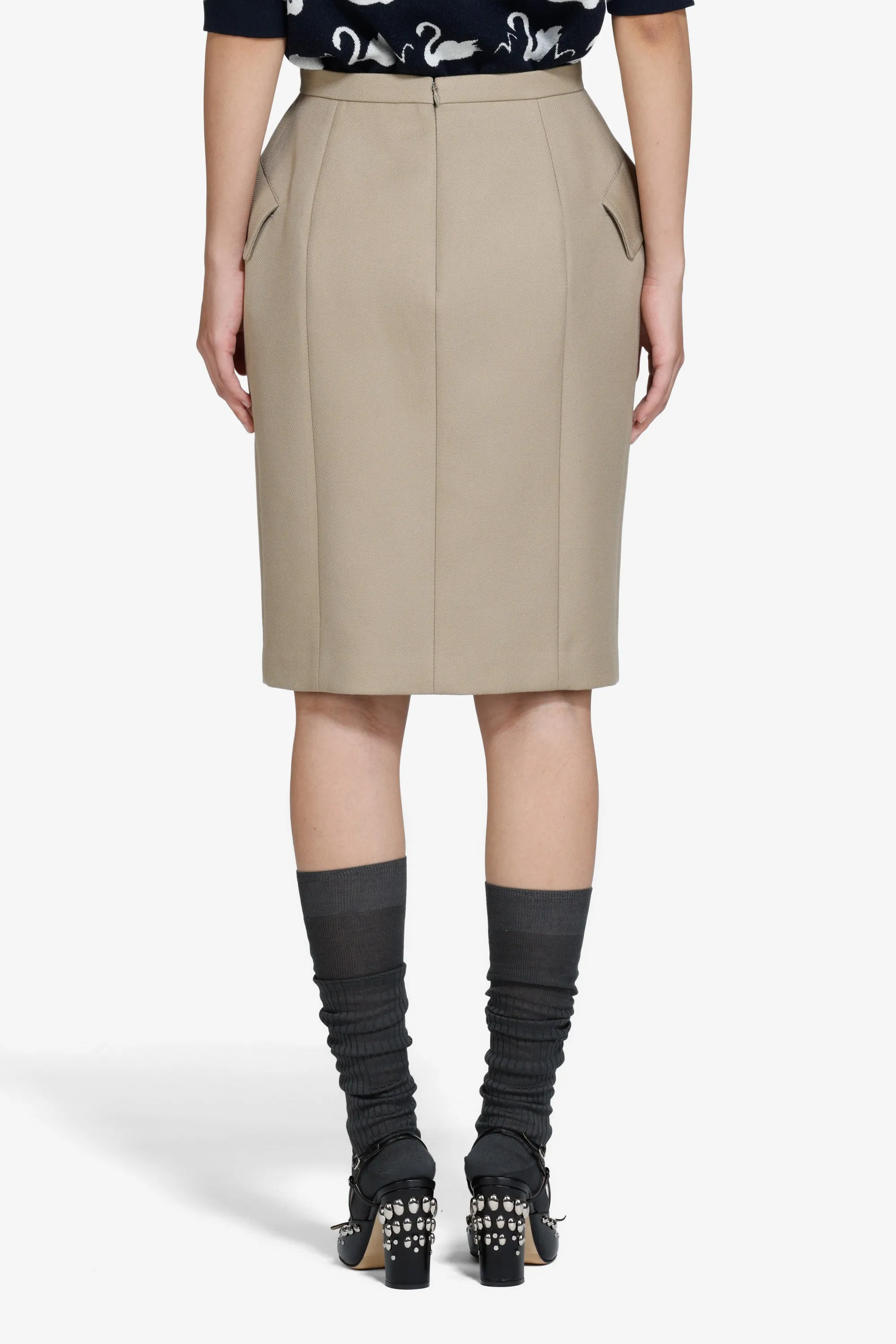 Gonna a tubino al ginocchio sold by No. 21 product image thumbnail 3