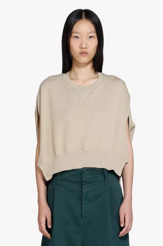 Felpa dritta smanicata sold by No. 21