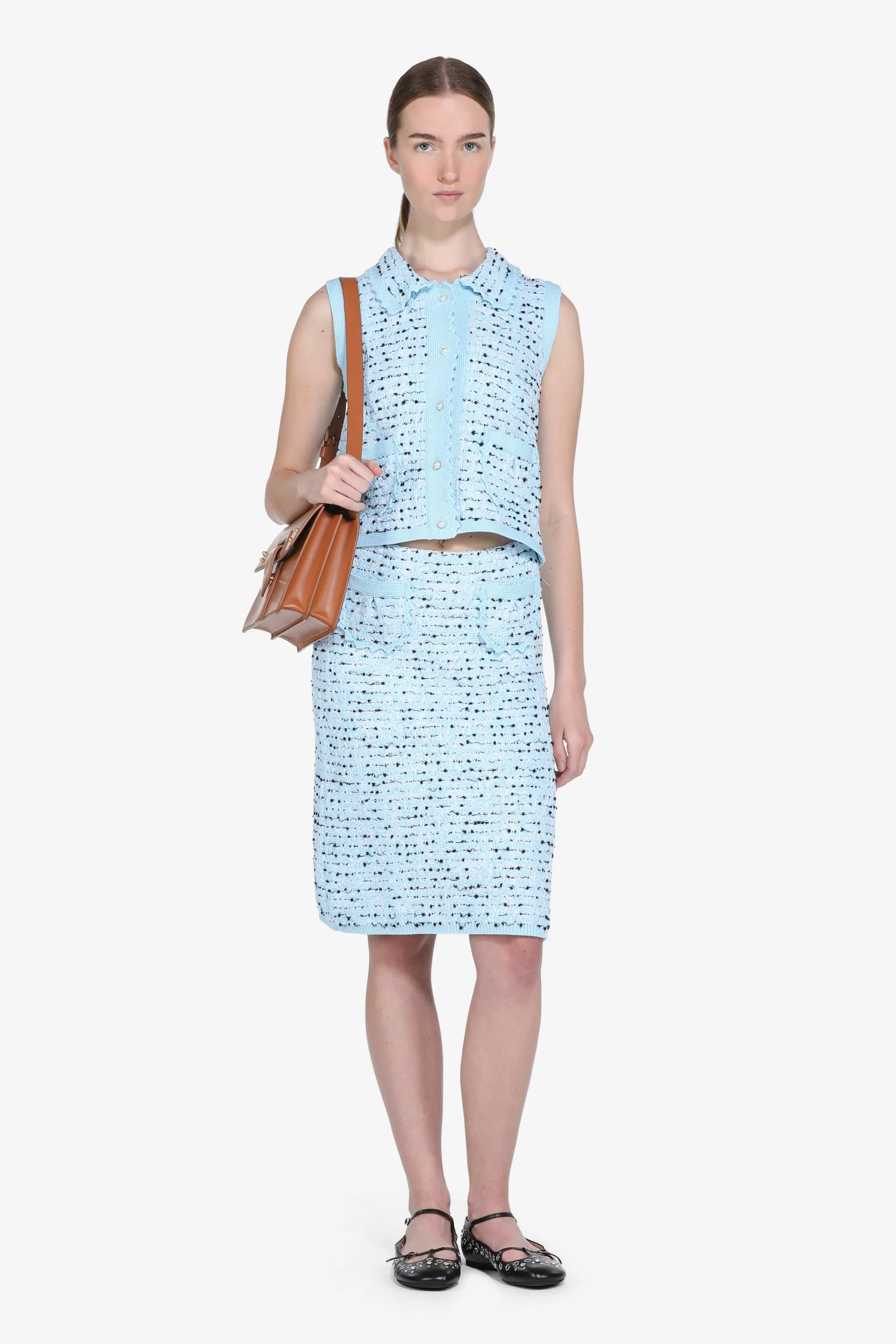 Gilet in maglia con bottoni perla sold by No. 21 product image thumbnail 2