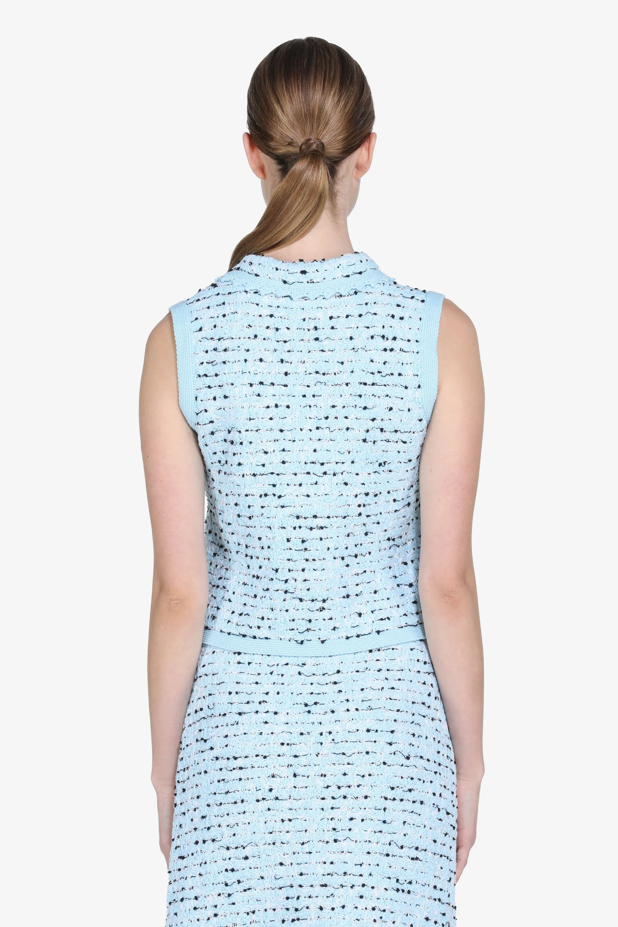 Gilet in maglia con bottoni perla sold by No. 21 product image thumbnail 3