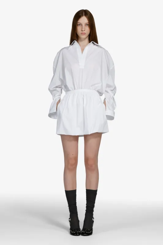 Camicia vestito con elastico in vita sold by No. 21