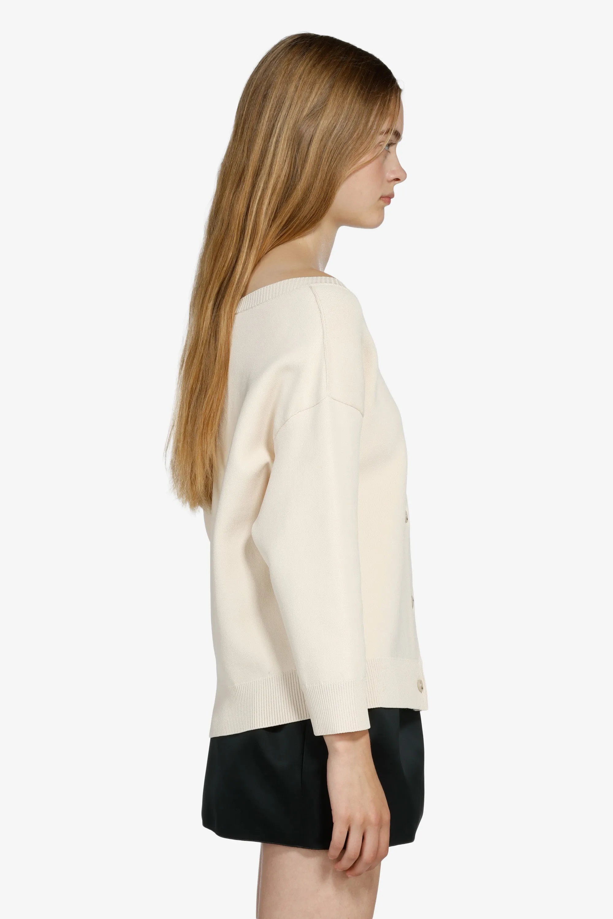 Cardigan scollo a barchetta sold by No. 21 product image thumbnail 4