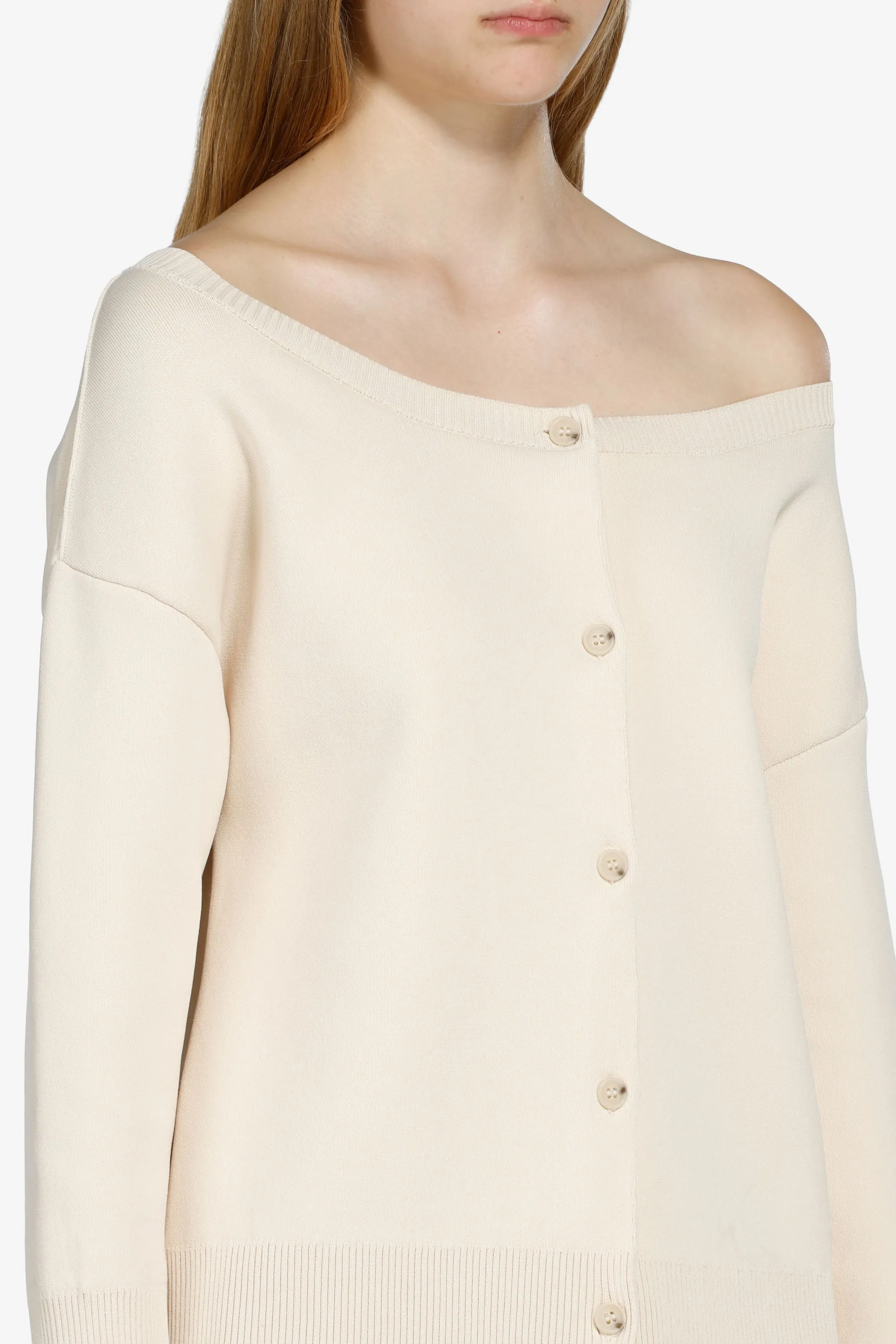 Cardigan scollo a barchetta sold by No. 21 product image thumbnail 5