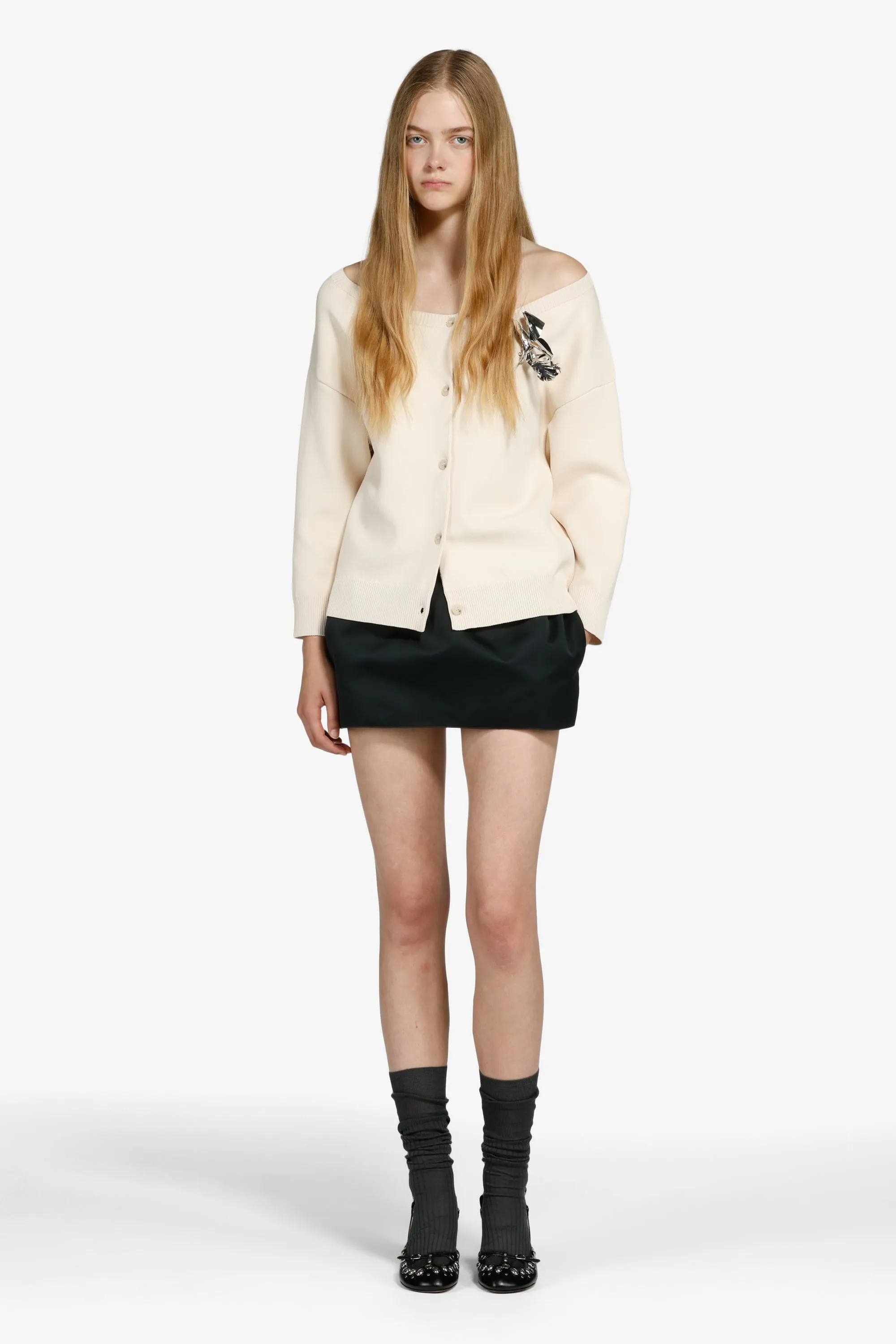 Cardigan scollo a barchetta sold by No. 21 product image thumbnail 2