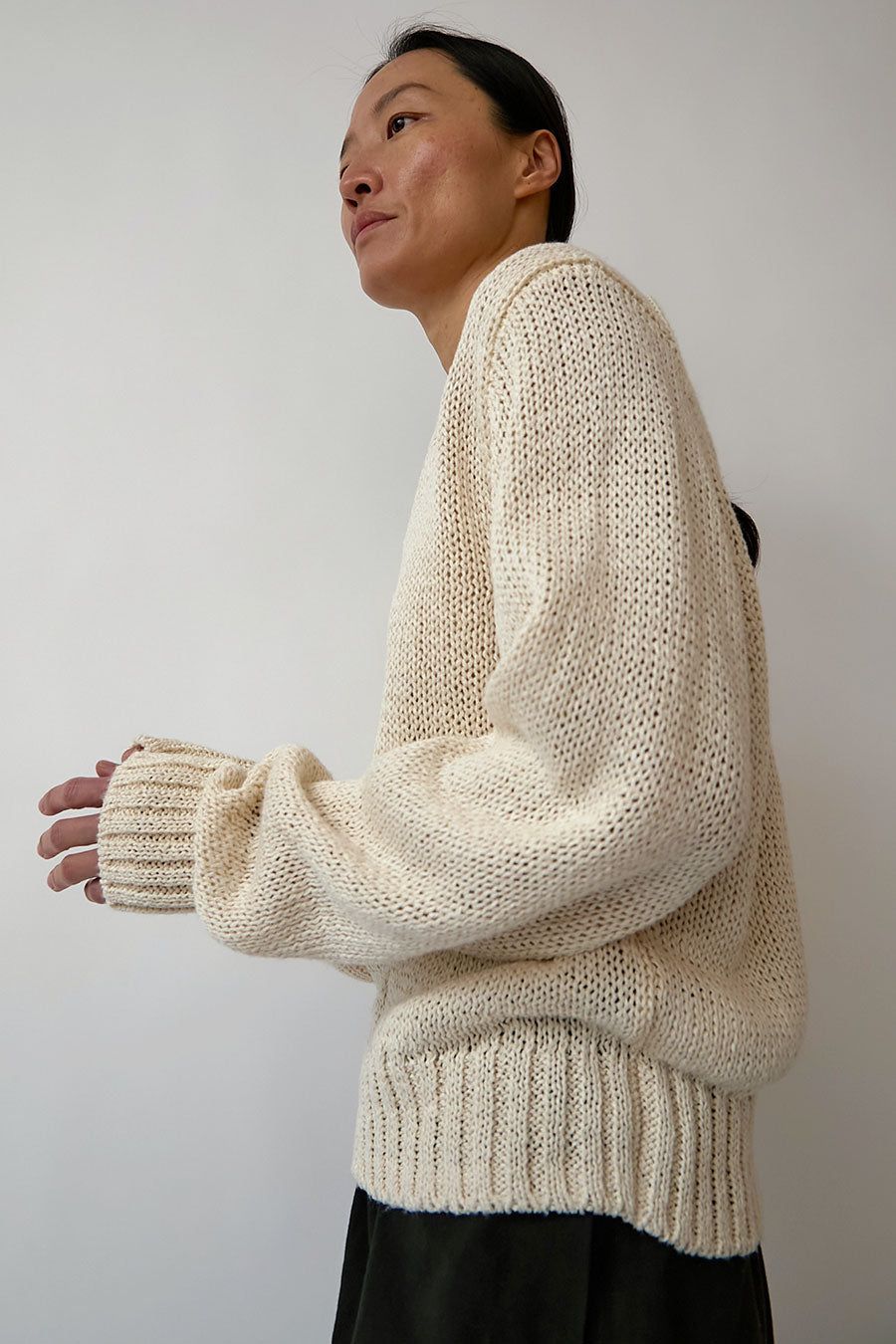 トップス Nothing Written Paper loose fit pullover Nothing Written – No.6 Store