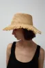 Modern Weaving Square Bucket Hat in Natural sold by No. 6