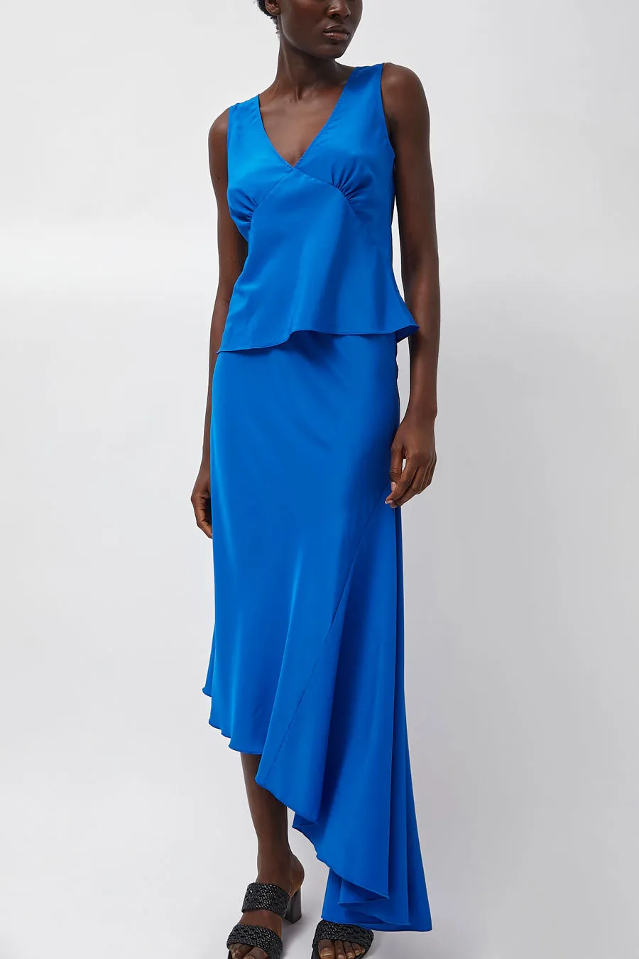 Naya Rea Sanna Skirt in Cobalt Blue sold by No. 6