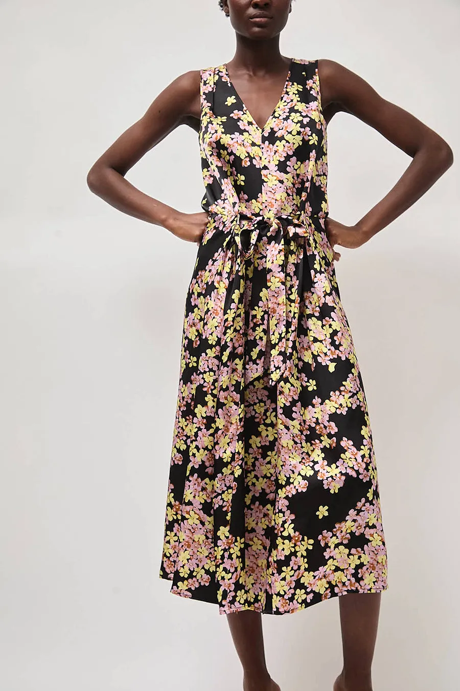 No.6 Orlean Dress in Black Pansy sold by No. 6 product image thumbnail 5