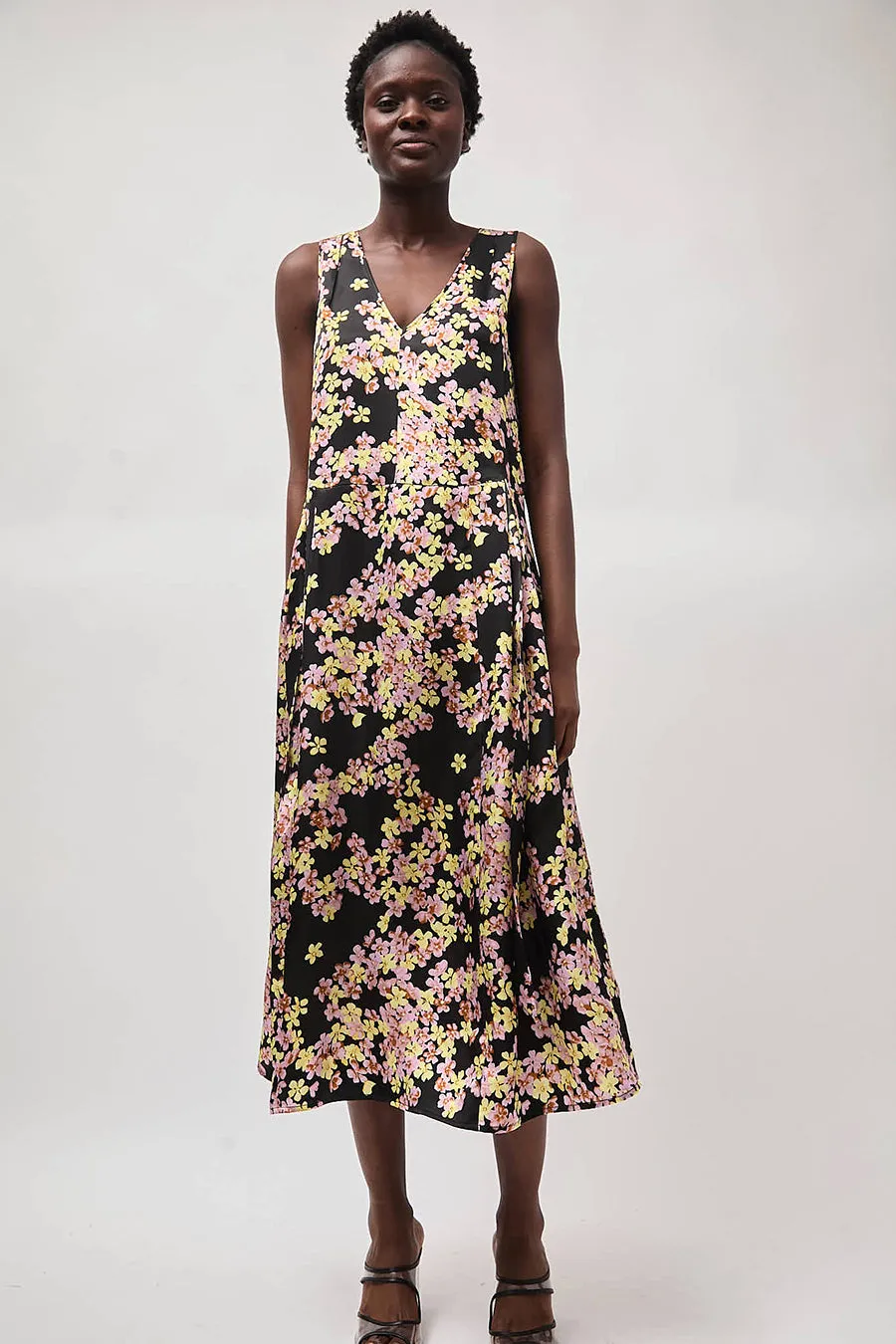 No.6 Orlean Dress in Black Pansy sold by No. 6 product image thumbnail 3