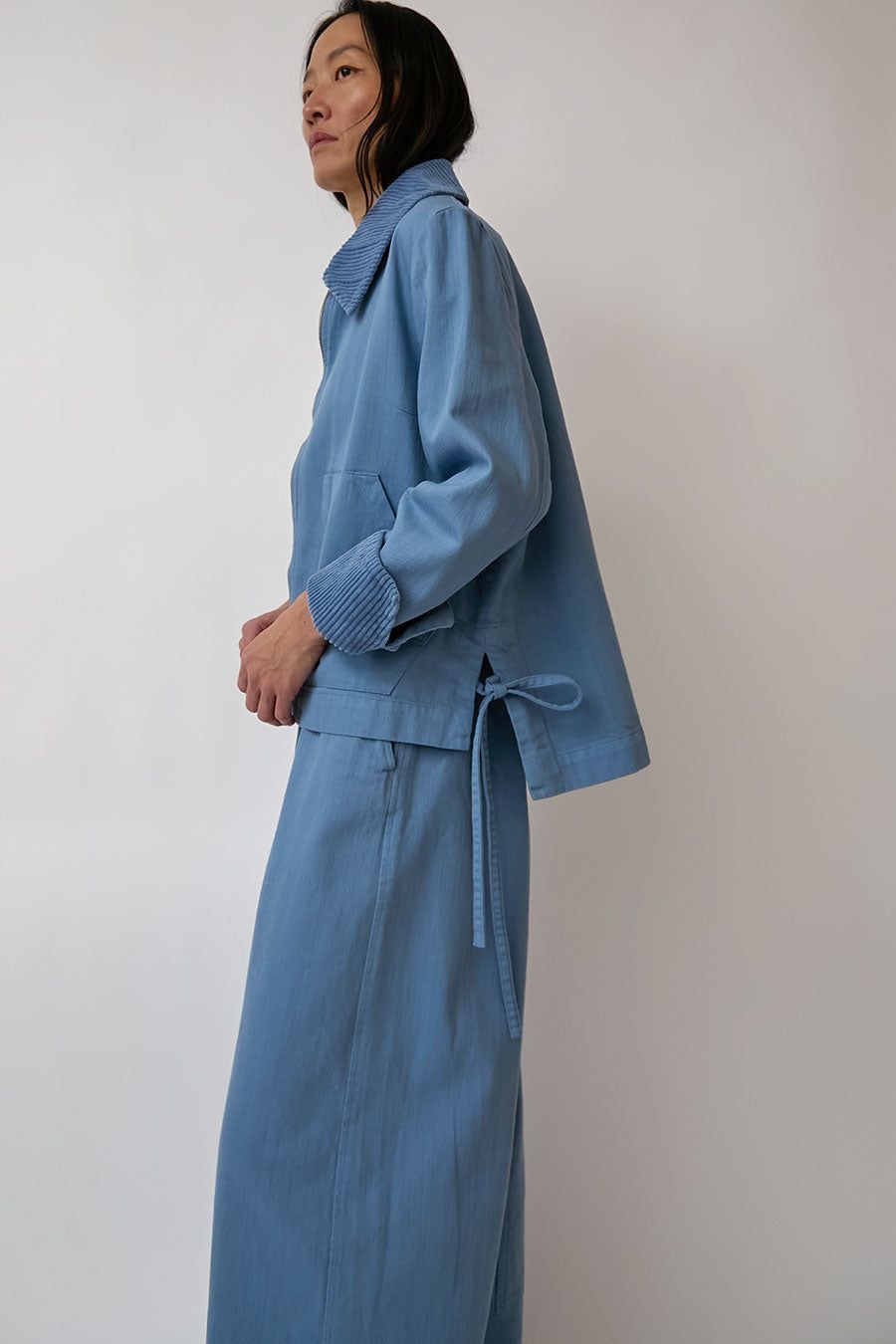 Atelier Delphine Ollie Jacket in Stone Wash sold by No. 6 product image thumbnail 3