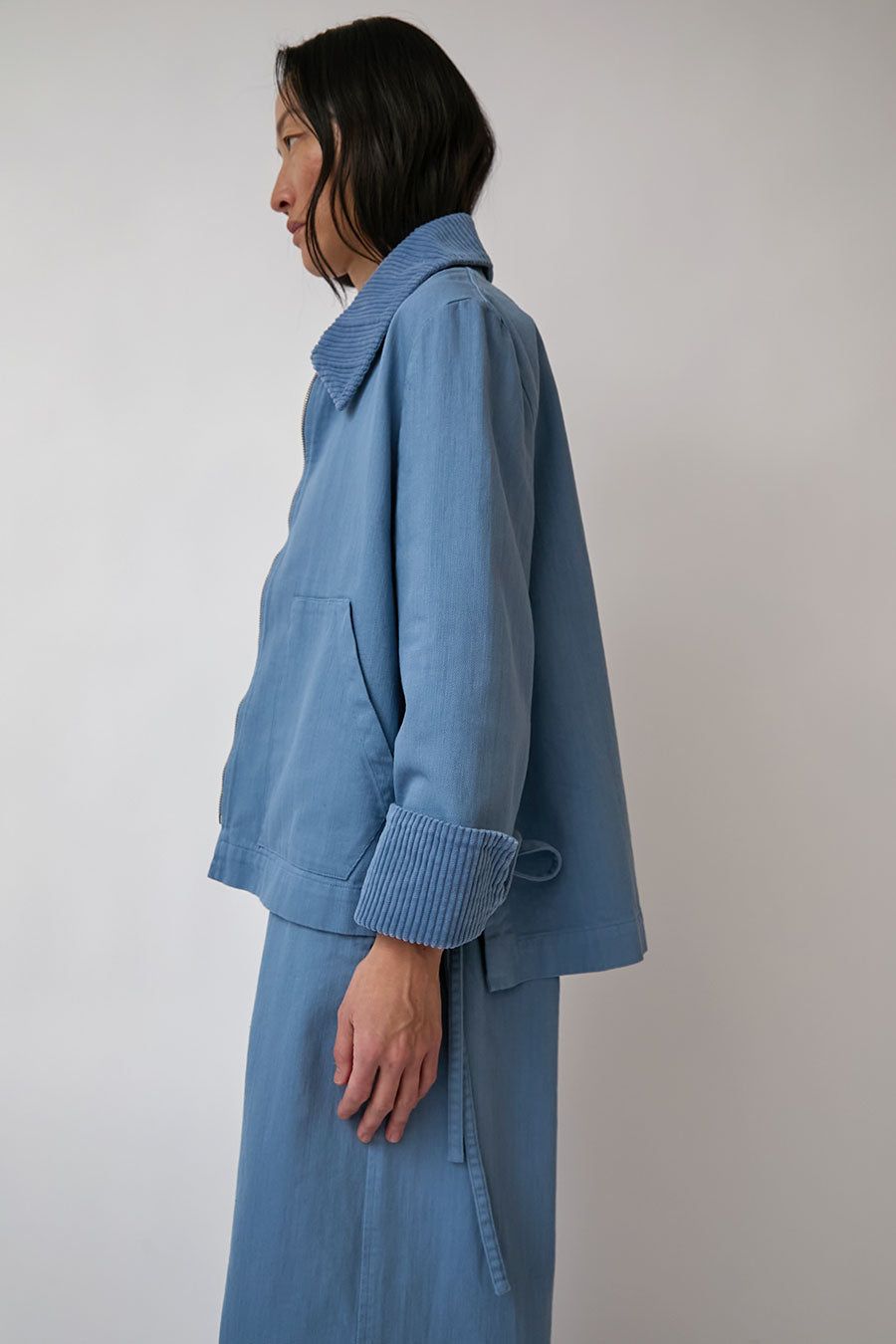 Atelier Delphine Ollie Jacket in Stone Wash sold by No. 6 product image thumbnail 2
