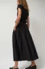 Black Crane Parachute Skirt in Black sold by No. 6