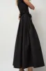 Black Crane Parachute Skirt in Black sold by No. 6