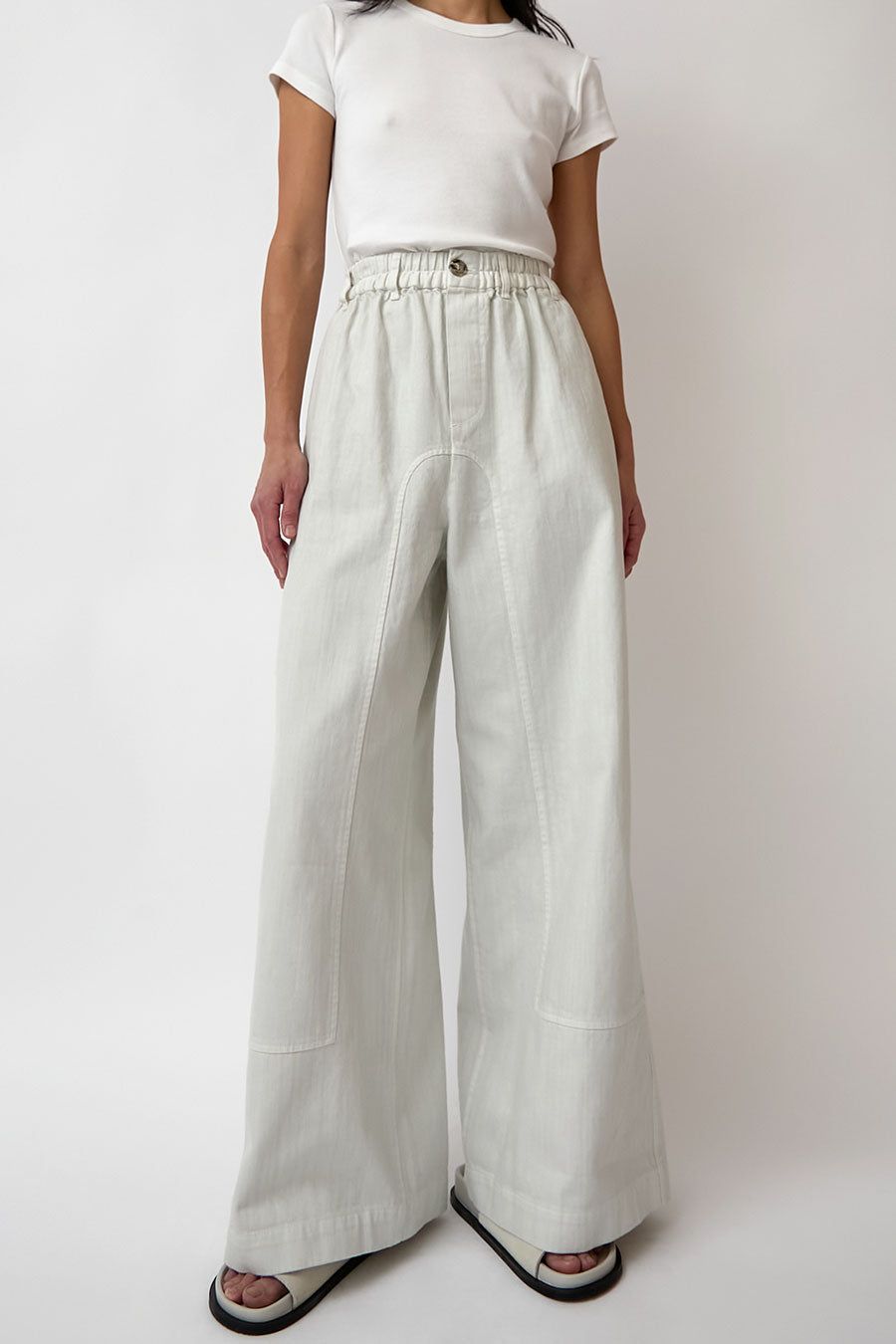 Atelier Delphine Dorian Pant in Moon sold by No. 6 product image thumbnail 2